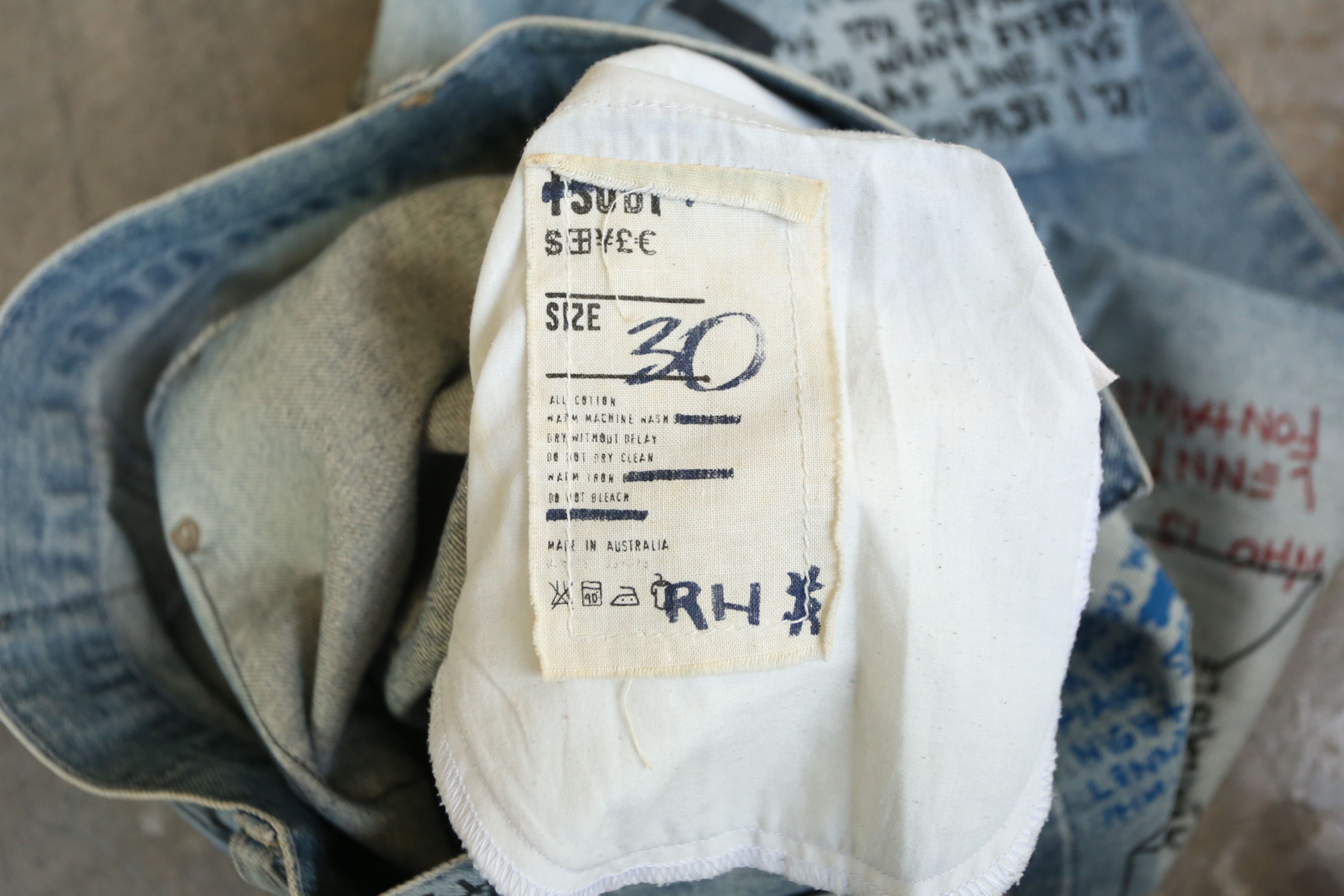 Ksubi Tsubi - 2007 - Toaster Denim Jean Size US 30 / EU 46 - 4 Thumbnail