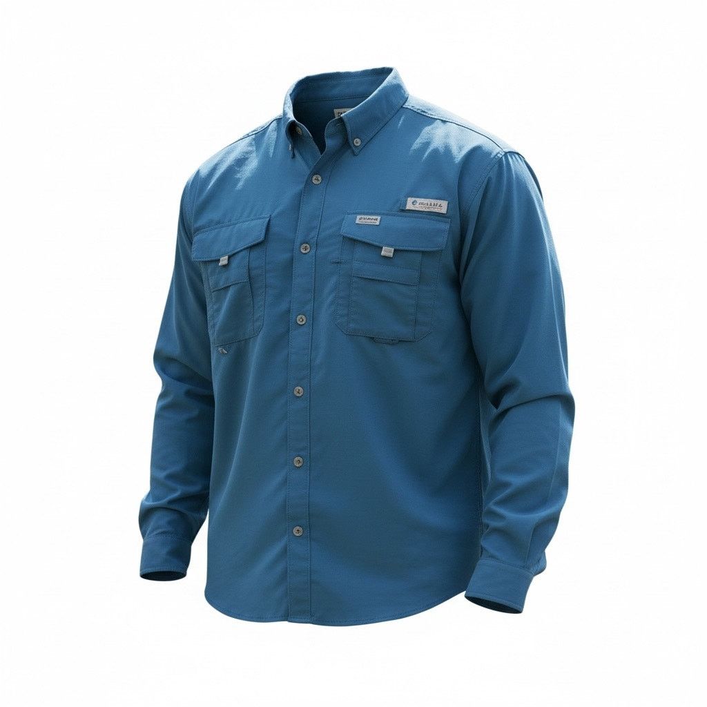 Columbia Columbia PFG Men’s Long Sleeve Fishing Shirt – Size XL Size US XL / EU 56 / 4 - 1 Thumbnail