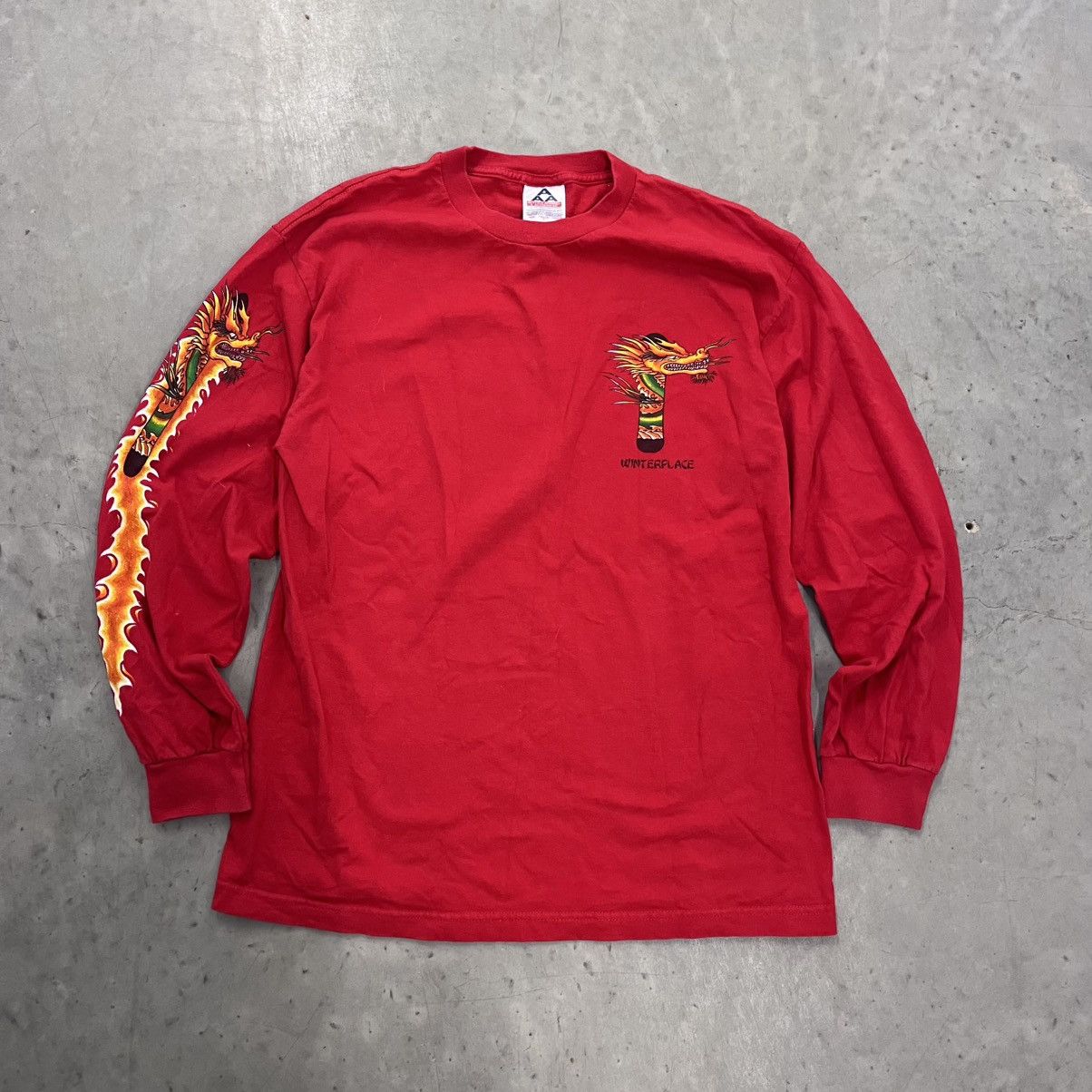 JNCO × Vintage Vintage Y2K Jnco Skater Style Dragon Snowboard Skater sleeve Size US L / EU 52-54 / 3 - 5 Thumbnail