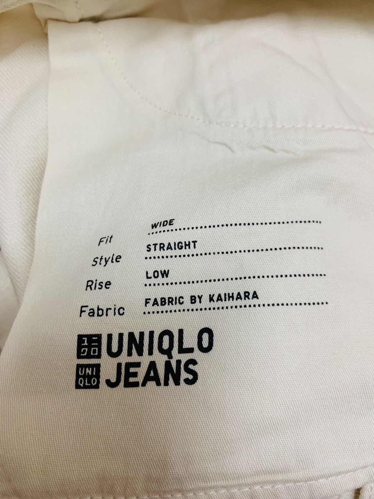 Japanese Brand × Uniqlo Uniqlo Baggy Jeans Wide Leg Pants Size US 34 / EU 50 - 7 Thumbnail
