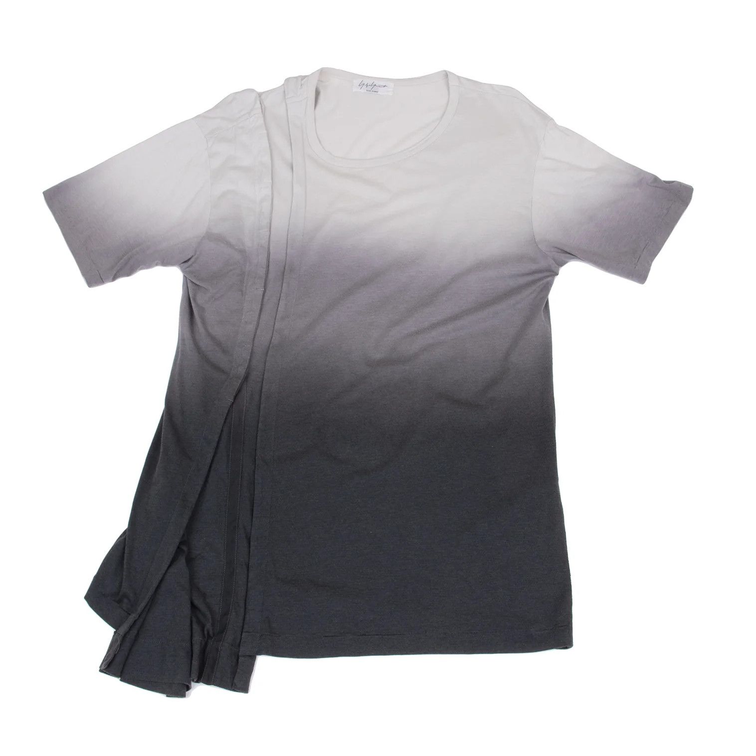 Yohji Yamamoto Yohji Yamamoto Dyed Tuck Transition Gradient T-shirt Size US M / EU 48-50 / 2 - 1 Thumbnail