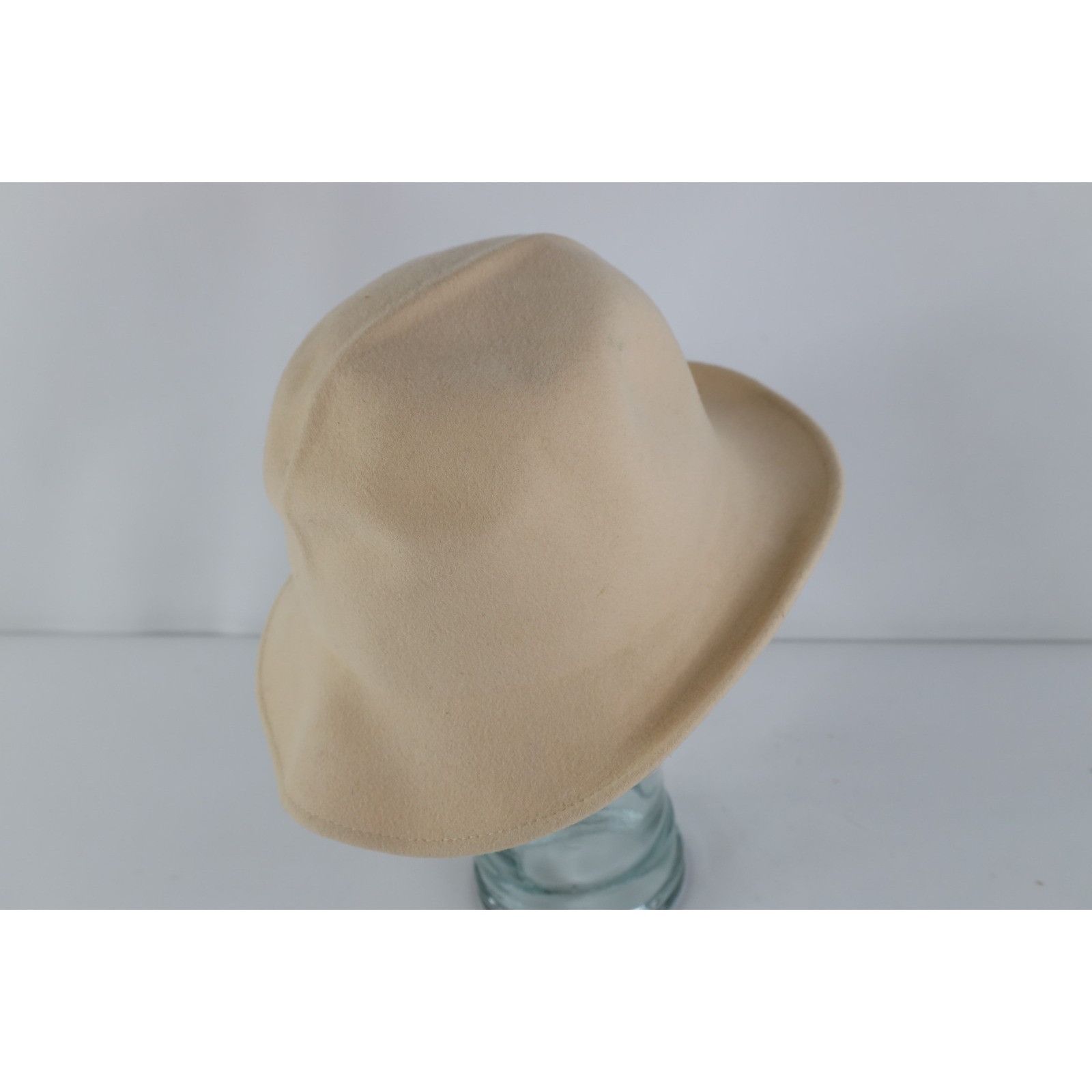 Vintage Vintage 60s Madcaps Blank Floppy Wide Brim Wool Felt Hat Cap Size ONE SIZE - 4 Thumbnail