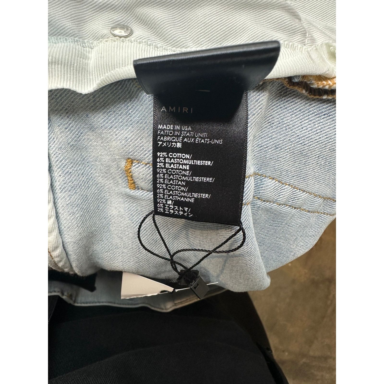Amiri Amiri Grateful Dead Jeans Used 34 Size US 34 / EU 50 - 4 Thumbnail