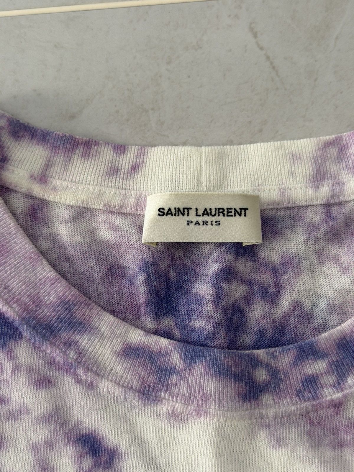 Saint Laurent Paris Saint Laurent SS16 Bleached Washed Oversized Tshirt Sz.M Size US M / EU 48-50 / 2 - 3 Thumbnail