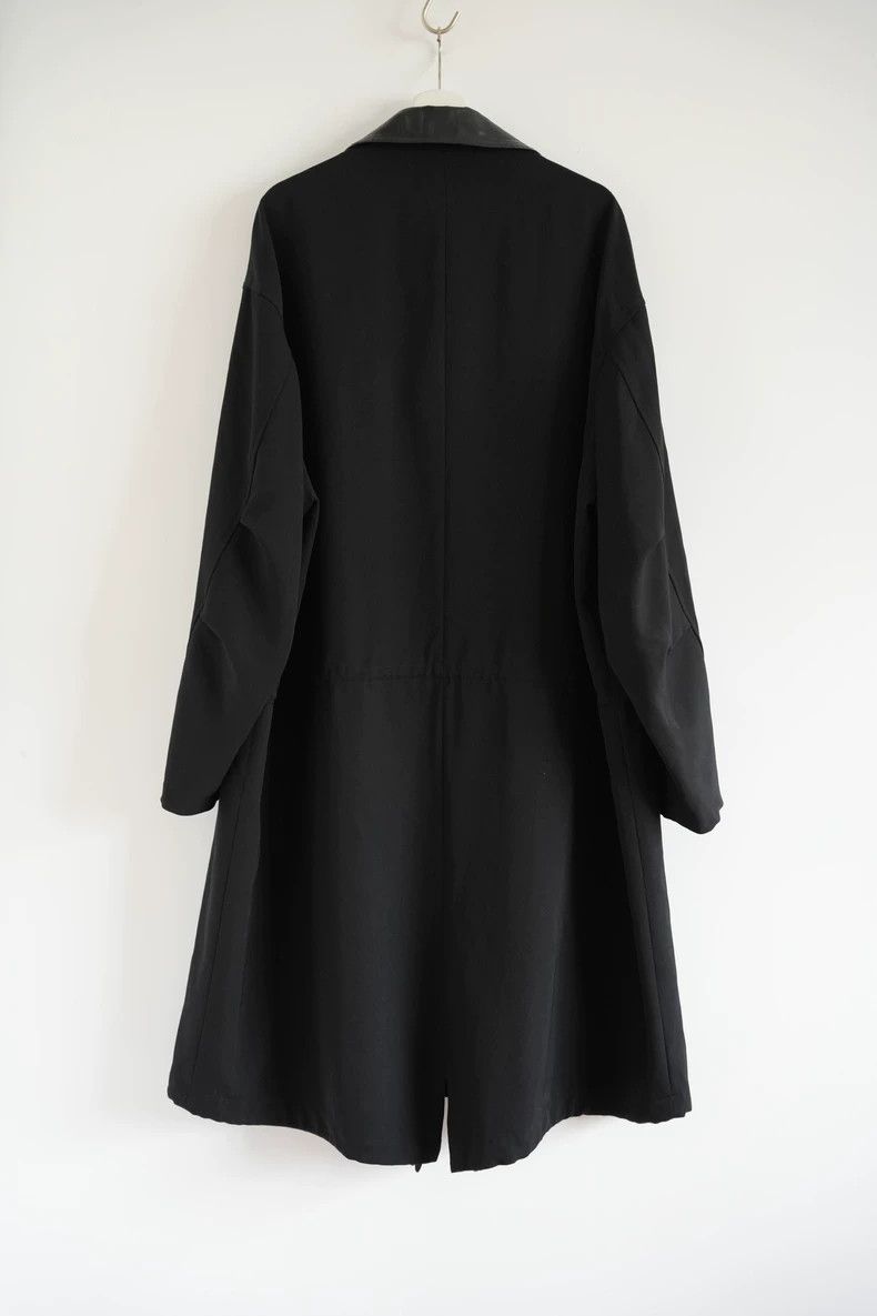 Yohji Yamamoto Yohji Yamamoto 96aw leather collar and horn button coat 250 Size US M / EU 48-50 / 2 - 2 Thumbnail
