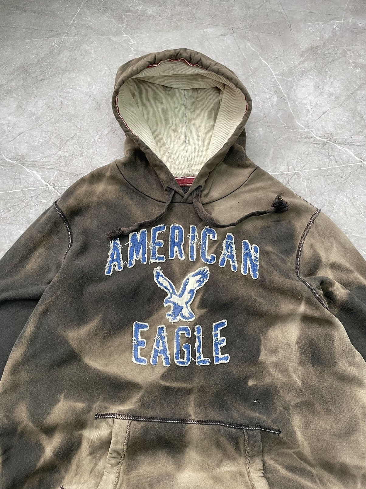Japanese Brand × Kapital × Vintage Vintage aphex twin style sun faded hoodie 1990s Size US XL / EU 56 / 4 - 3 Thumbnail