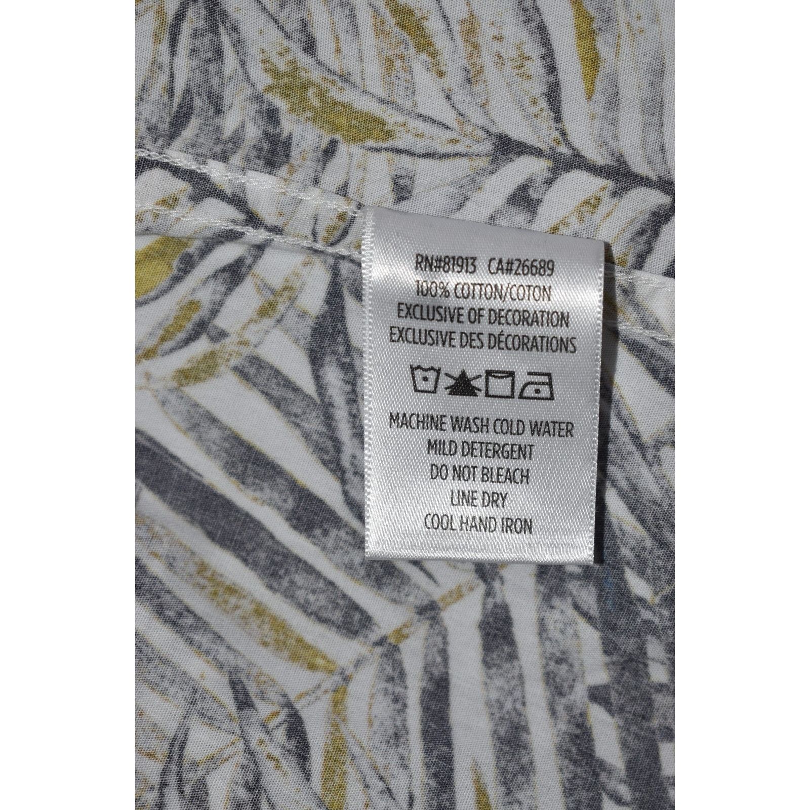 Robert Graham ROBERT GRAHAM White Short Sleeve Button Down Shirt Size 2XL Size US XXL / EU 58 / 5 - 7 Thumbnail