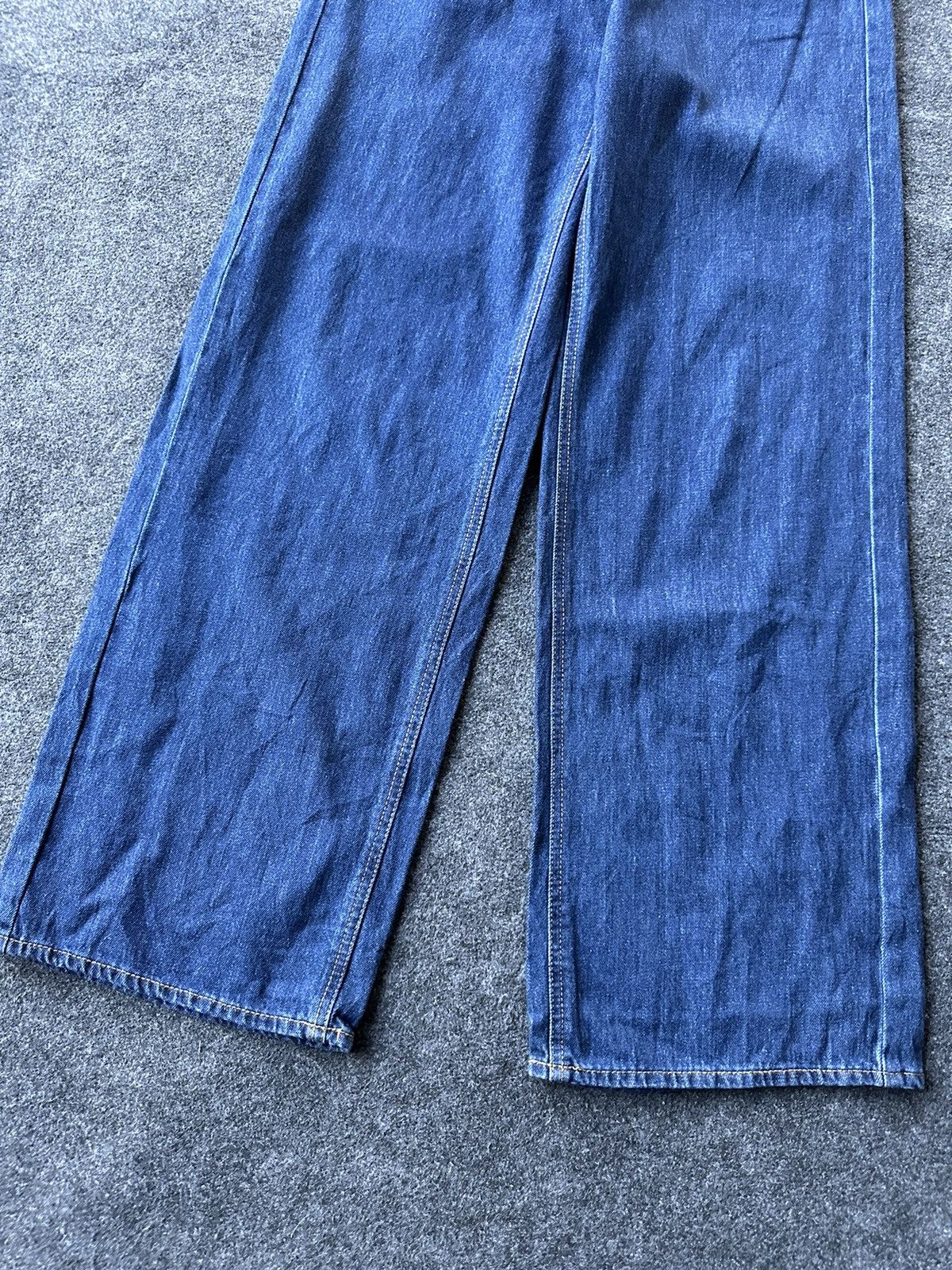 GU × Japanese Brand × Uniqlo Vintage Gu Uniqlo Super Baggy Loose Denim D143 Size US 30 / EU 46 - 2 Thumbnail
