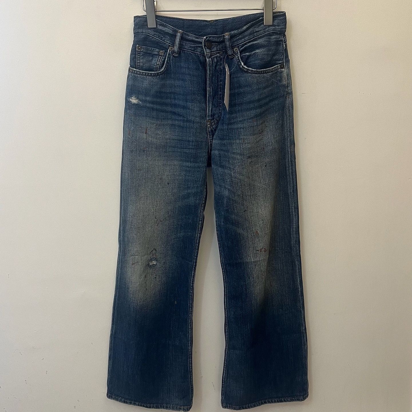Acne Studios Acne Studios Paint Splatter Jeans Size 24 Size 24" / US 00 / IT 34 - 1 Thumbnail