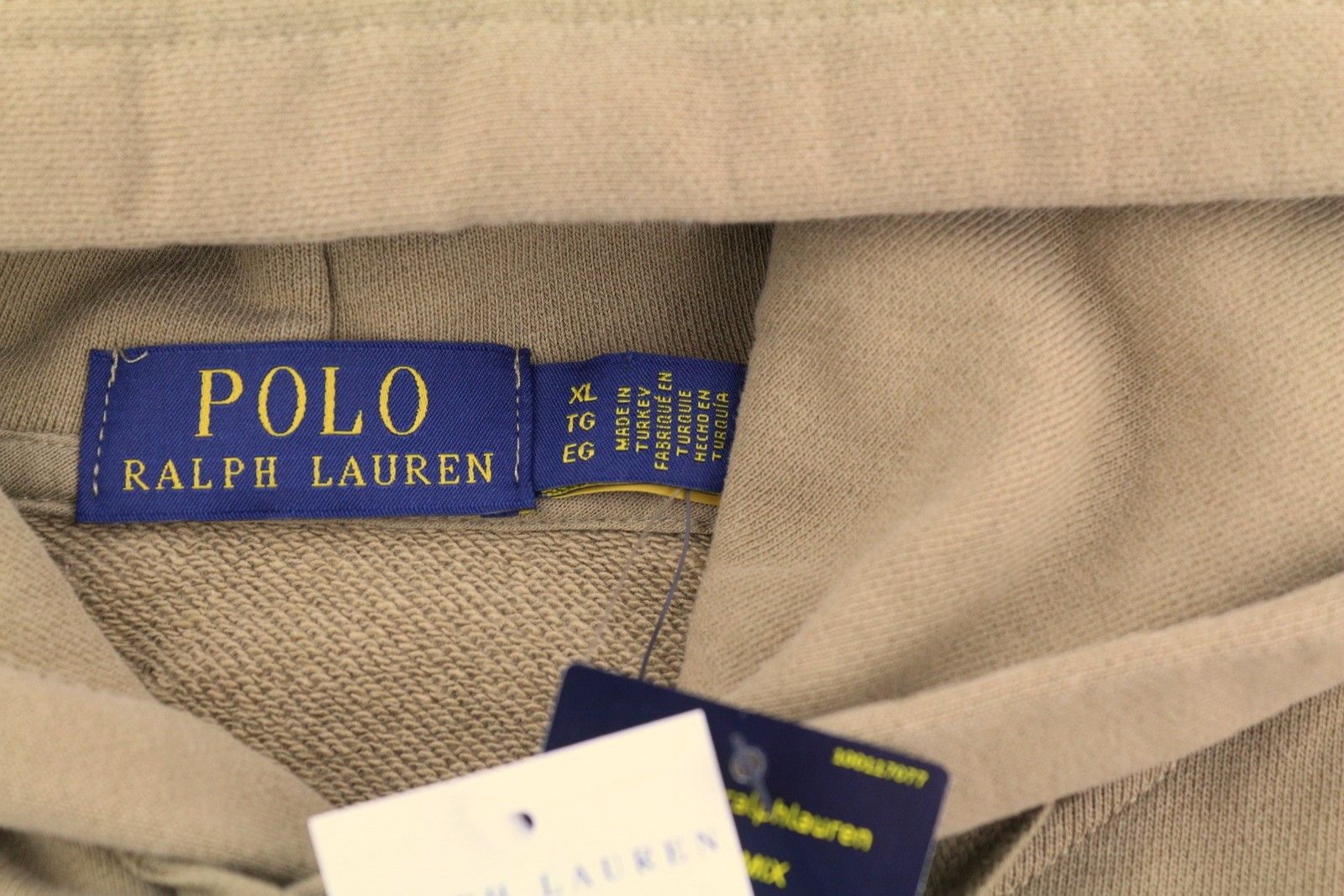 Ralph Lauren Light Brown XL Kangaroo Pocket Hoodie 86960 Size US XL / EU 56 / 4 - 8 Thumbnail