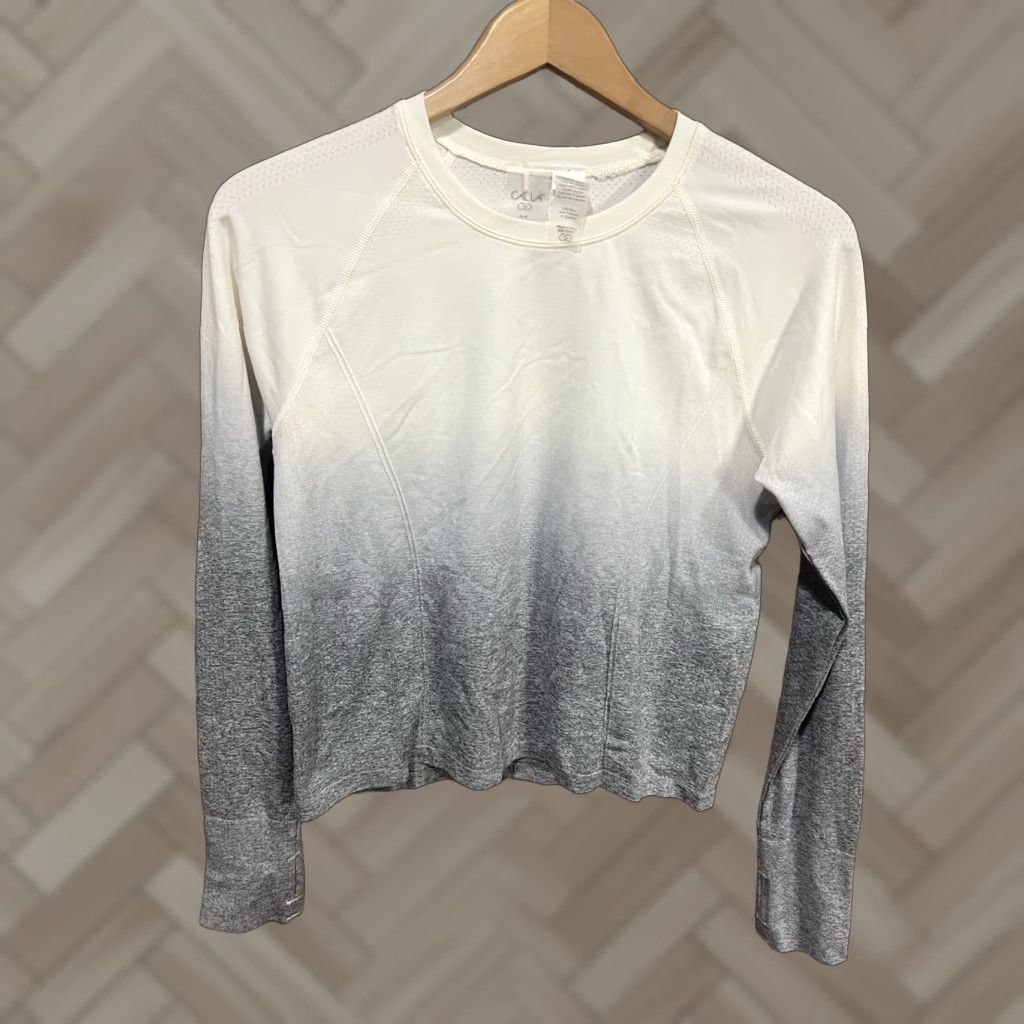 Vintage Calia Womens Black White Workout Top M Top Womens Calia by Carrie Underwood Size M / US 6-8 / IT 42-44 - 1 Thumbnail