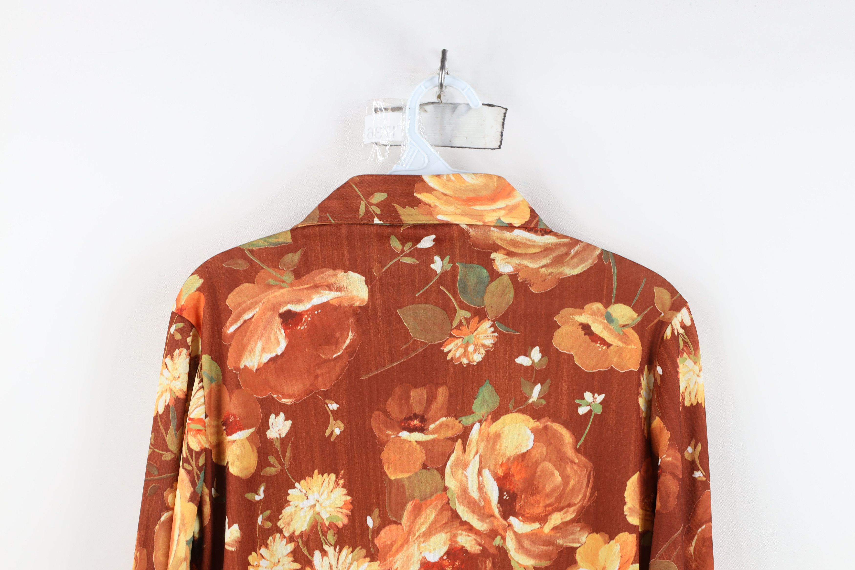 Vintage Vintage 70s Streetwear All Over Print Knit Button Shirt Size XL / US 12-14 / IT 48-50 - 8 Thumbnail