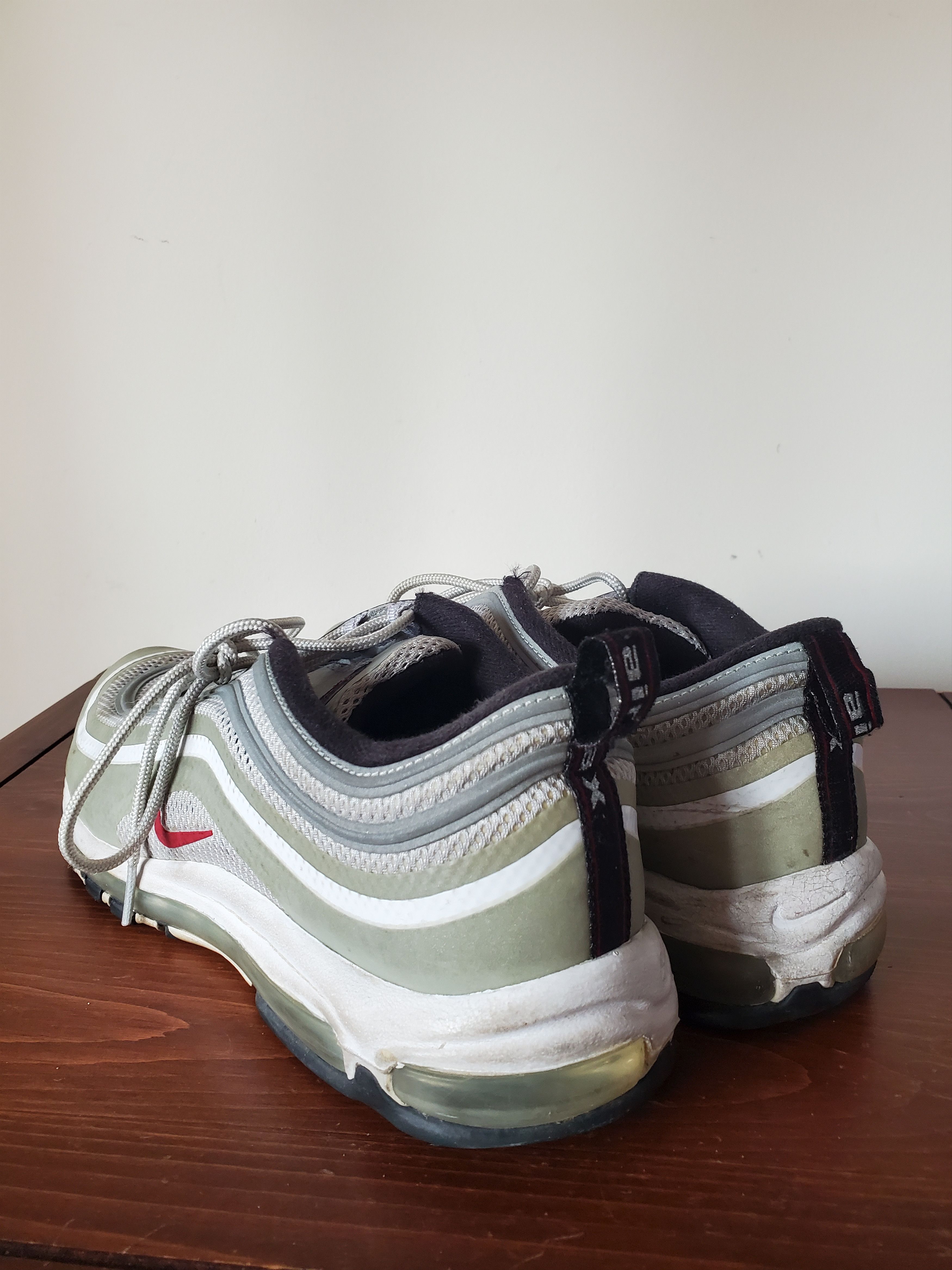 Nike 2012 Air Max 97 "Silver Bullet" Size US 12 / EU 45 - 9 Thumbnail