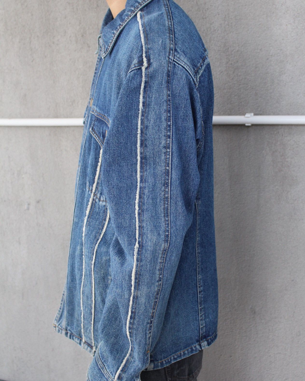 Tornado Mart SS2003 TORNADO MART BOXY DENIM JACKET Size US L / EU 52-54 / 3 - 7 Thumbnail