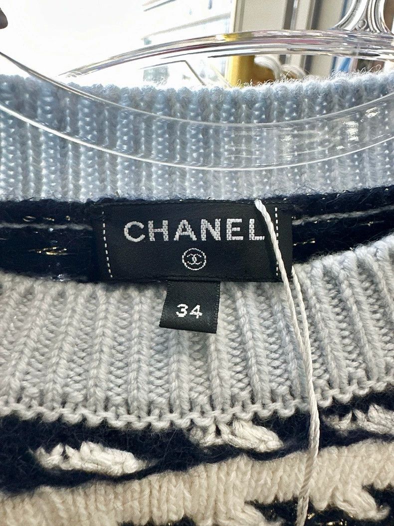 Chanel Chanel 22B autumn and winter cashmere sweater Size XXS / US 00 / IT 34 - 4 Thumbnail