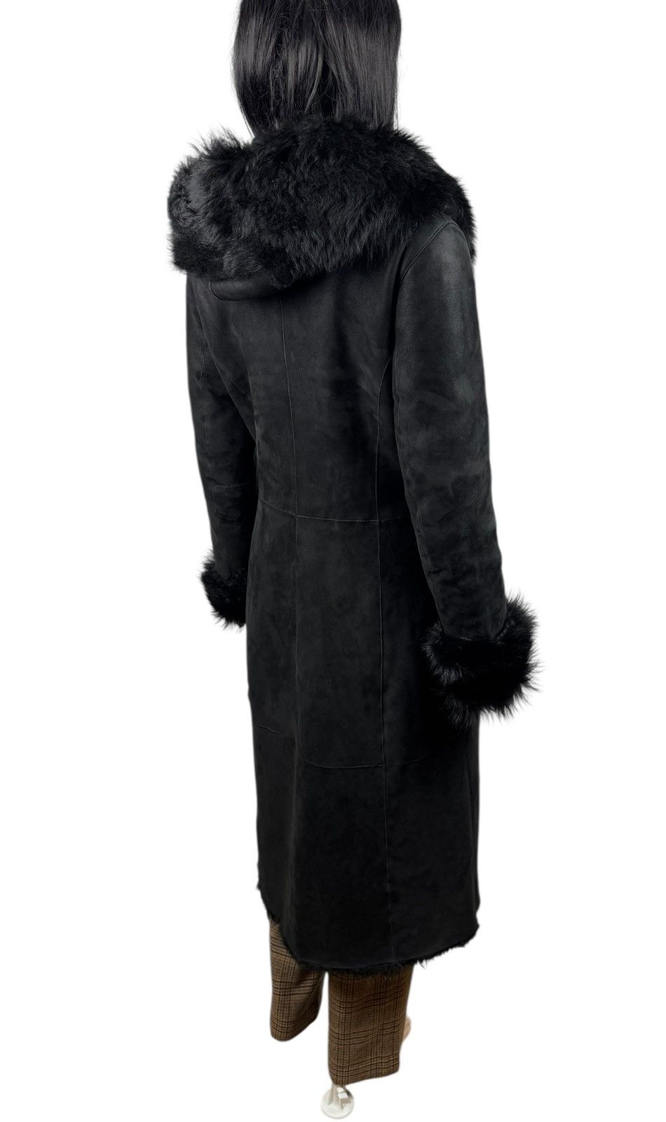 Other Zifo Genuine Leather Real Fur Coat Long Hooded size M Size M / US 6-8 / IT 42-44 - 8 Thumbnail