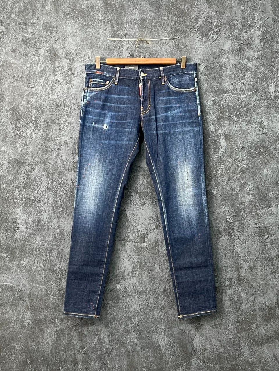 Dsquared2 Dsquared2 Denim Cotton Red Denim Jeans 34 Men Size US 34 / EU 50 - 1 Thumbnail
