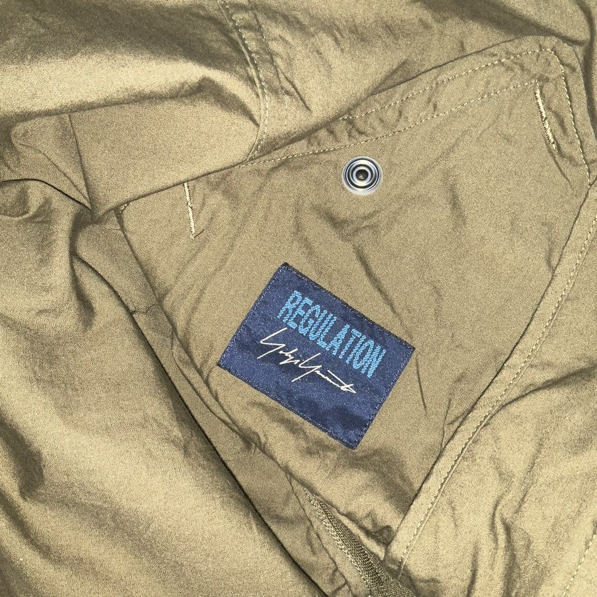 Yohji Yamamoto YOHJI Yamamoto Regulation Cotton Bomber Size S / US 4 / IT 40 - 4 Thumbnail