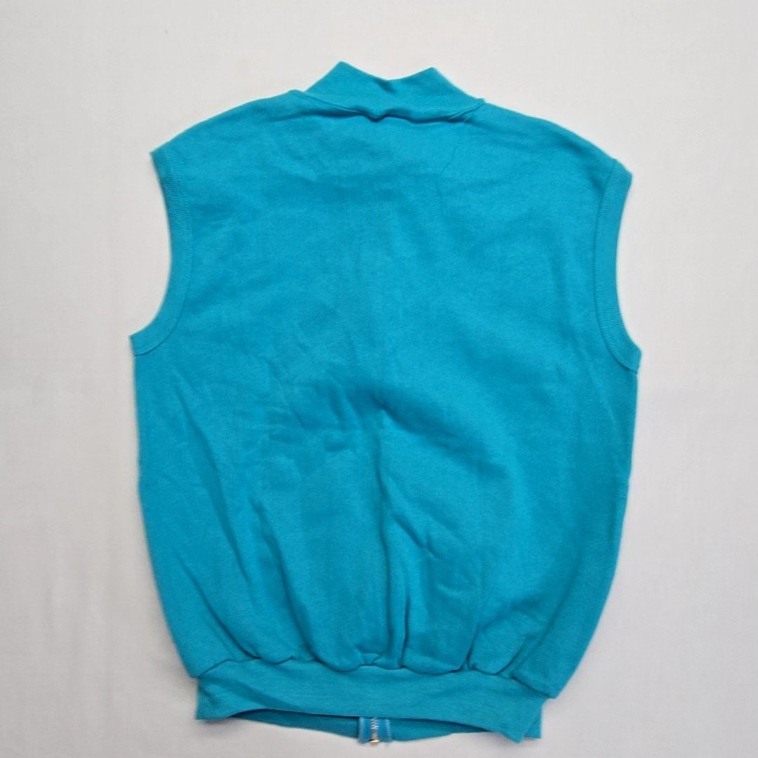 Vintage Vintage Sportswear Zip Vest Blue Sleeveless M Sweatshirt Size US M / EU 48-50 / 2 - 5 Thumbnail