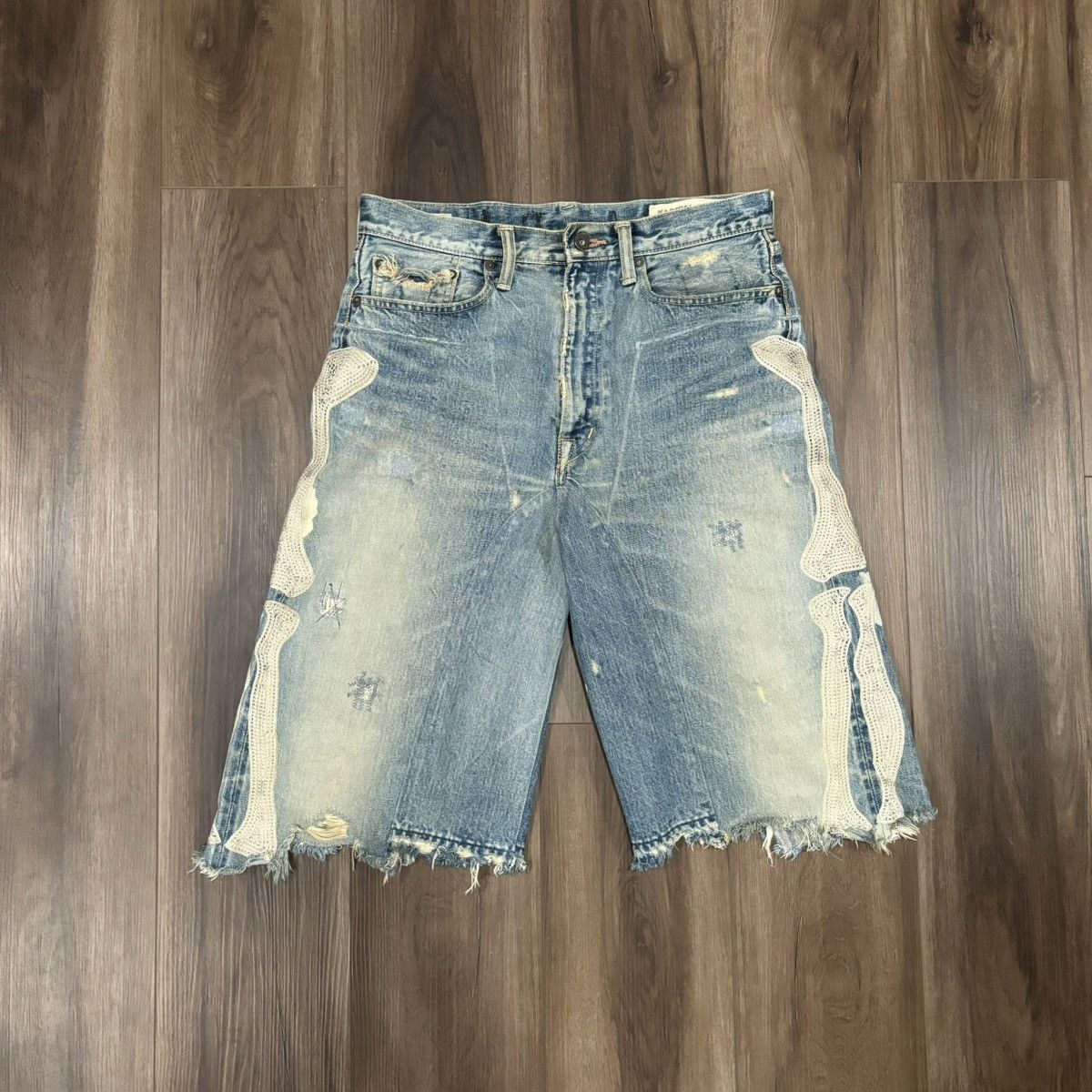 Kapital Bone Shorts | Grailed