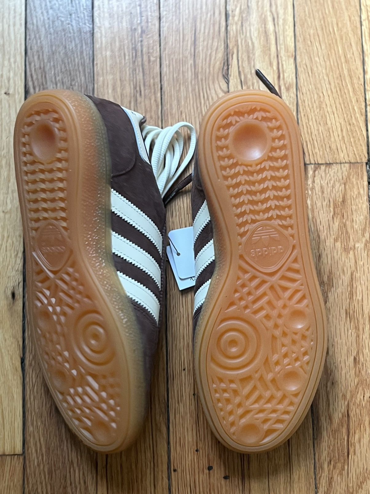 Adidas × Sporty & Rich adidas x Sporty & Rich Handball Spezial Brown Auburn Gum Size US 9.5 / EU 42-43 - 5 Thumbnail
