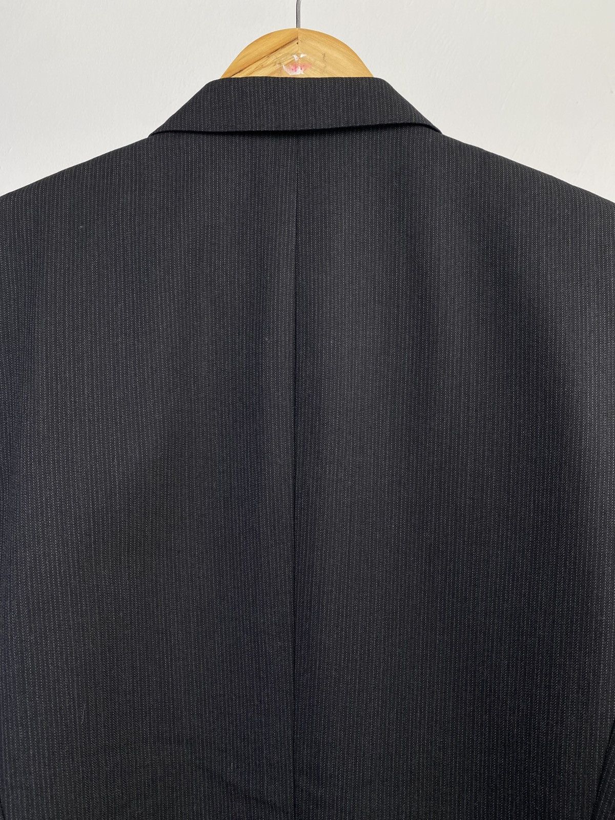 Yohji Yamamoto 90’s Vintage Yohji Design Studio Pinstripe Blazer Jacket Size US M / EU 48-50 / 2 - 11 Thumbnail
