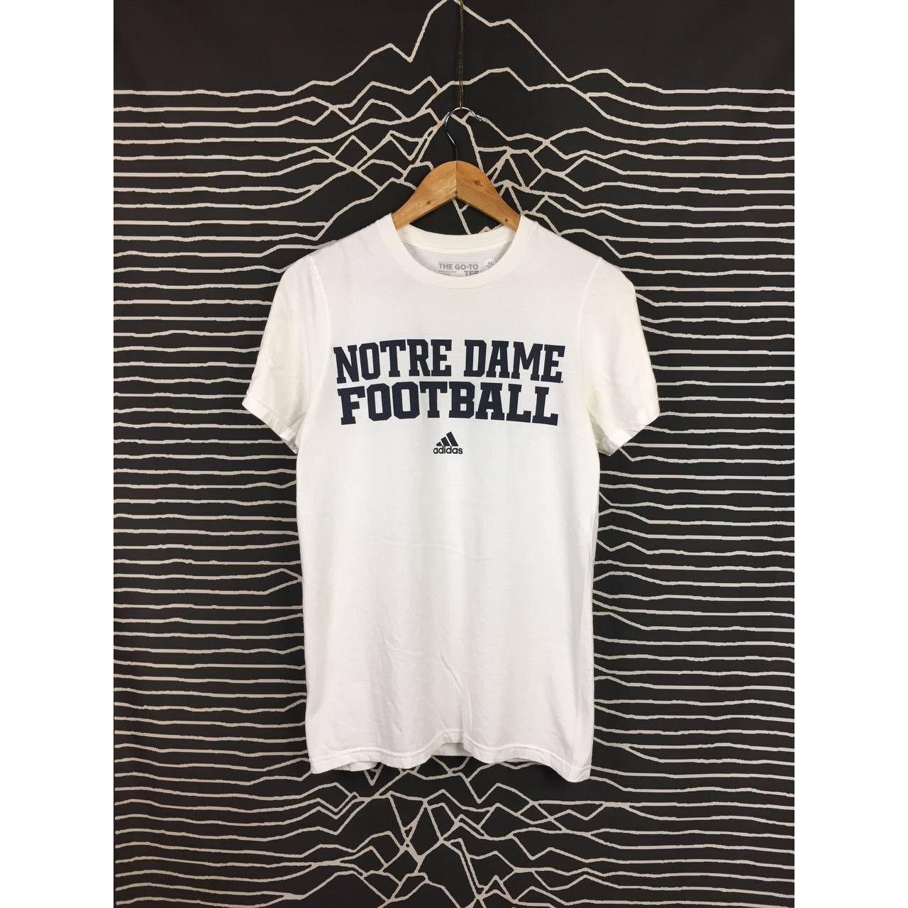 Adidas Adidas Notre Dame Football Sportswear Tee Size US S / EU 44-46 / 1 - 2 Thumbnail