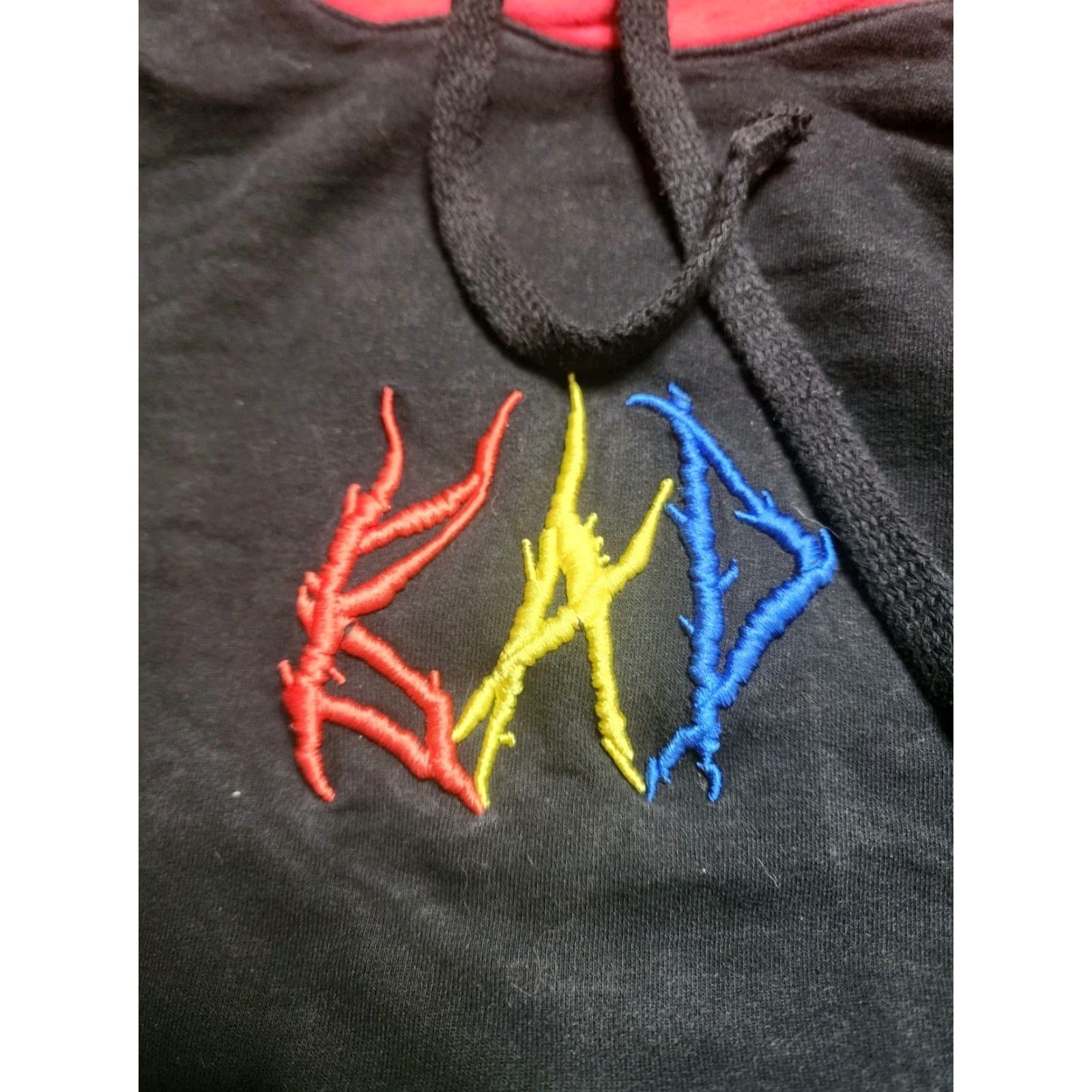 VIBE Adult M xxxtentacion Bad Vibes Forever Embroidered Colorblock Hoodie Sweatshirt Size US M / EU 48-50 / 2 - 5 Thumbnail