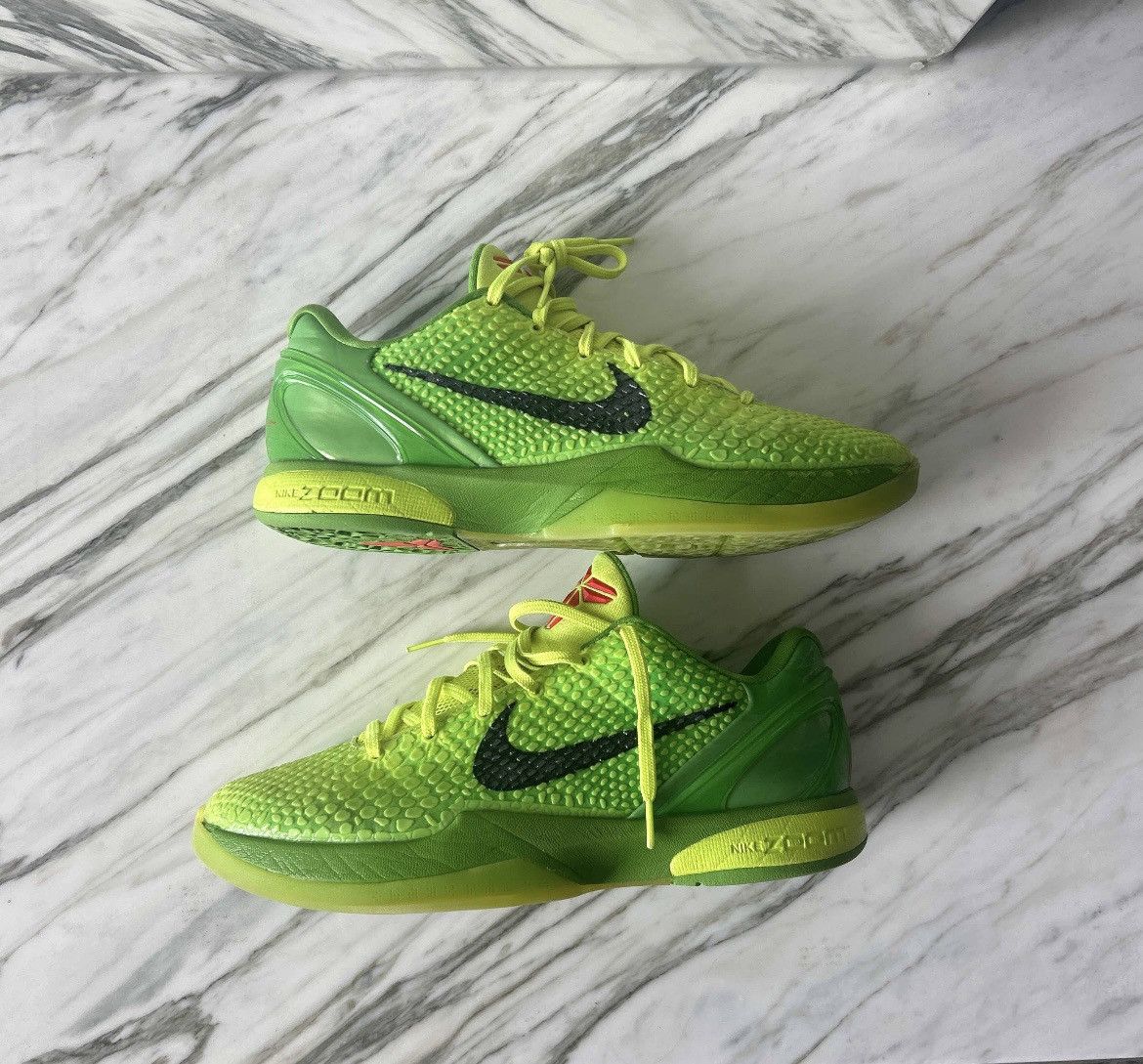 Nike Nike Kobe Protro 6 Grinch - Size 12 Size US 12 / EU 45 - 1 Thumbnail