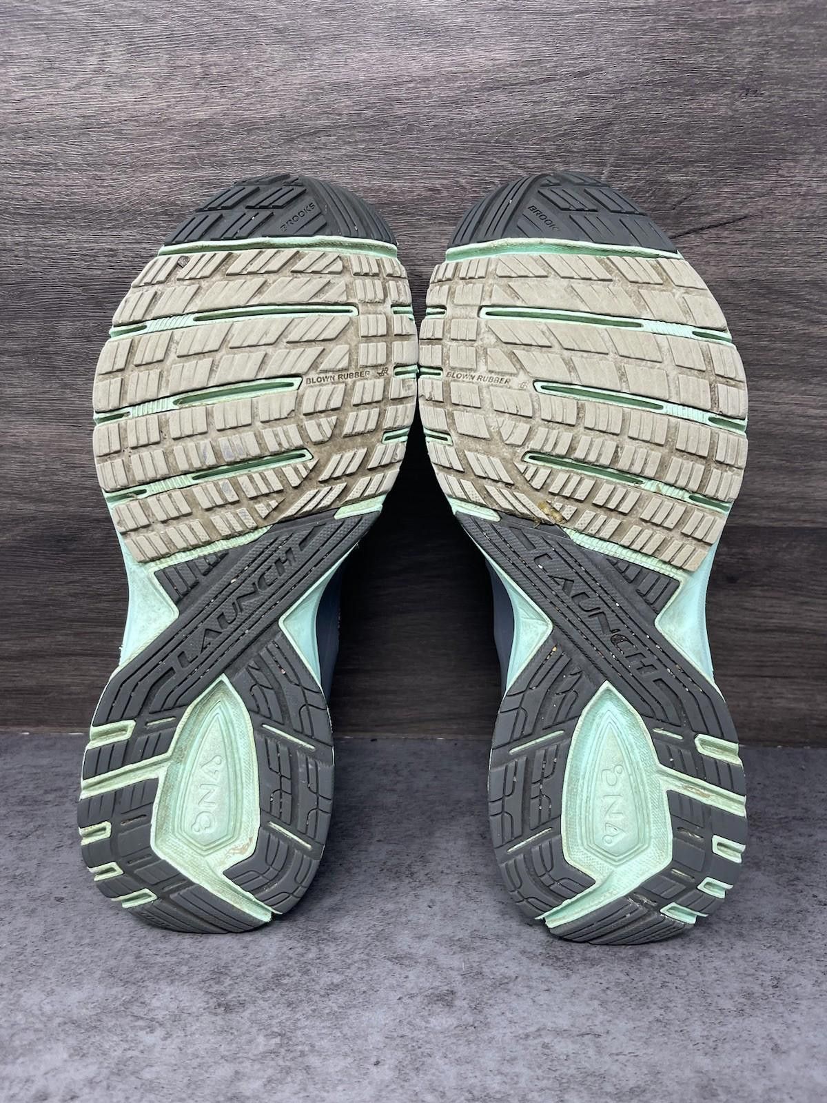 Brooks Brooks Launch 4 Running Shoes Womens Size 10 Black Green Size US 10 / IT 40 - 8 Thumbnail