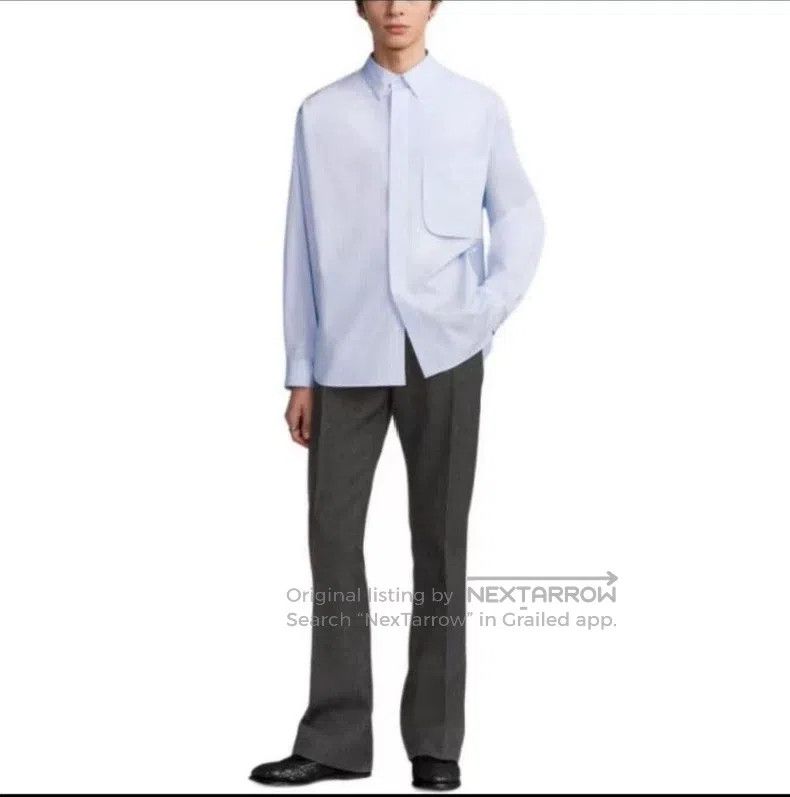 Dior Dior size 37 Striped Embroidery Logo Shirt Size US S / EU 44-46 / 1 - 7 Thumbnail