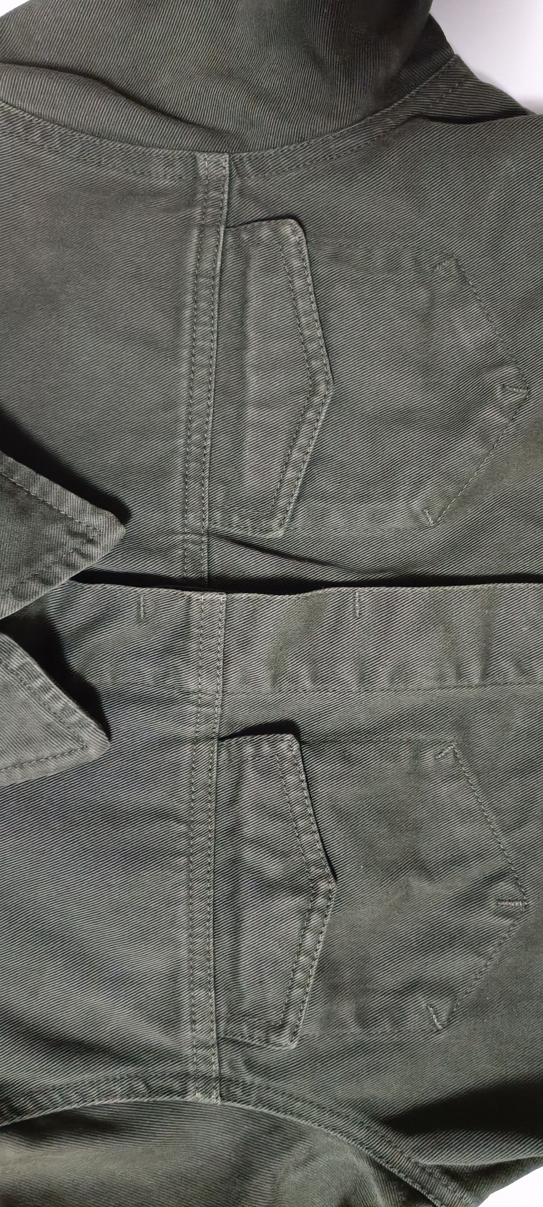 Jean Paul Gaultier 2000 - Colec. n°1- JPG Jeans- Militar green jacket Size M / US 6-8 / IT 42-44 - 9 Thumbnail