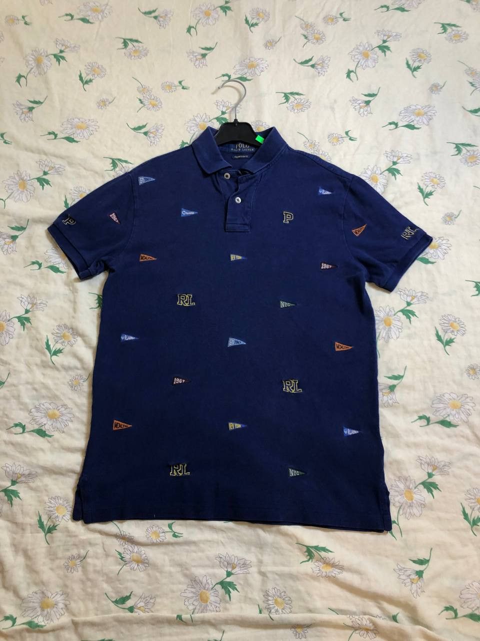 Polo Ralph Lauren Polo Ralph Lauren Designer Monogram Logo T Shirt Size US S / EU 44-46 / 1 - 1 Thumbnail