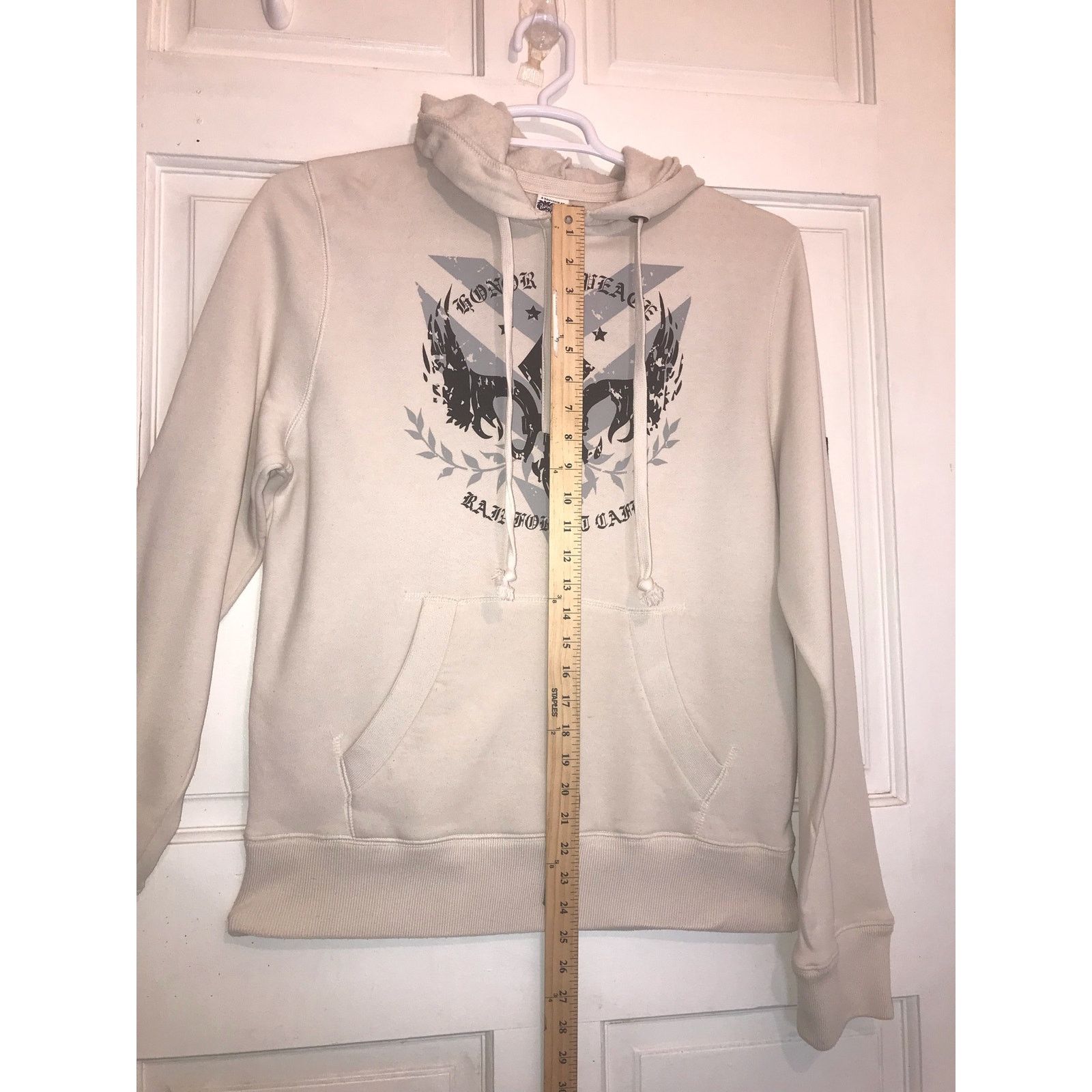Rainforest RAINFOREST CAFE Hoodie Sweatshirt Men’s Medium White ?Gray Size US M / EU 48-50 / 2 - 5 Thumbnail