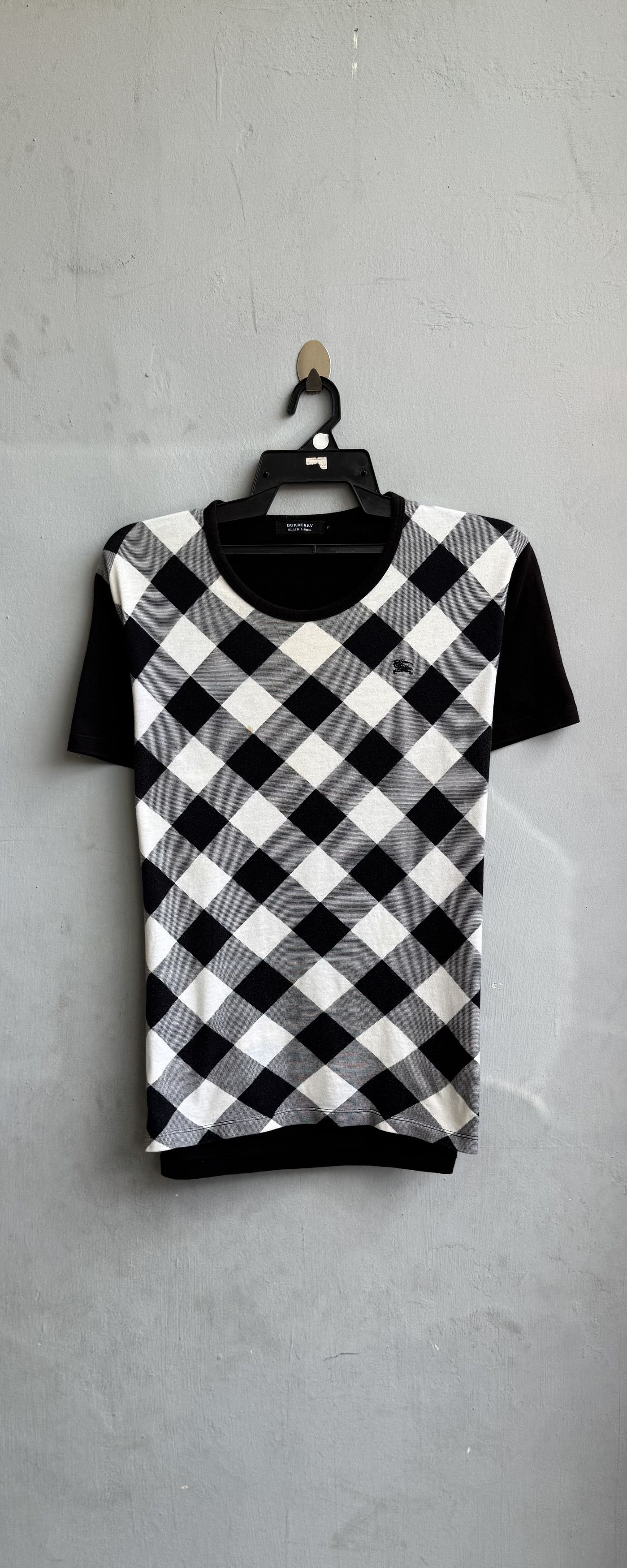 Burberry Burberry Black Label Embroidery Plaid Pattern Shirt Size US M / EU 48-50 / 2 - 1 Thumbnail