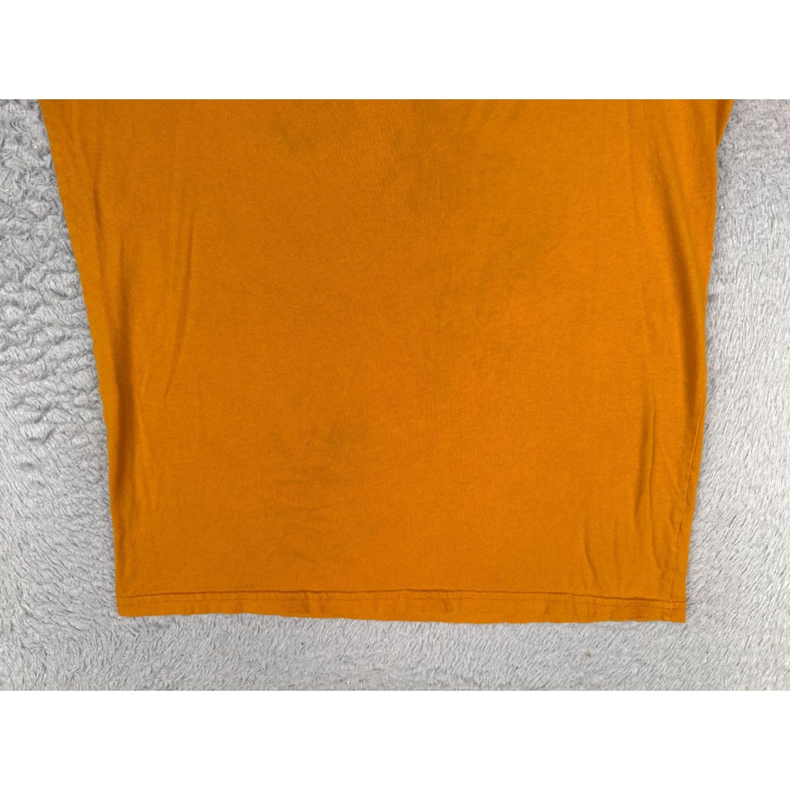 The North Face The North Face Shirt Men M Orange 100% Cotton Short Sleeve Crew Neck Read Size US M / EU 48-50 / 2 - 5 Thumbnail
