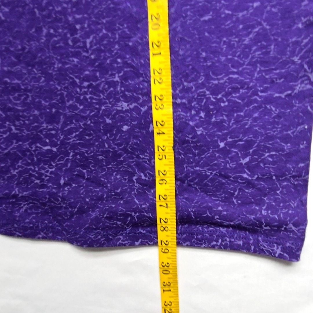 Jerzees Vintage Montana Floral Shirt Purple Flower Nature M AOP Tee Size M / US 6-8 / IT 42-44 - 7 Thumbnail