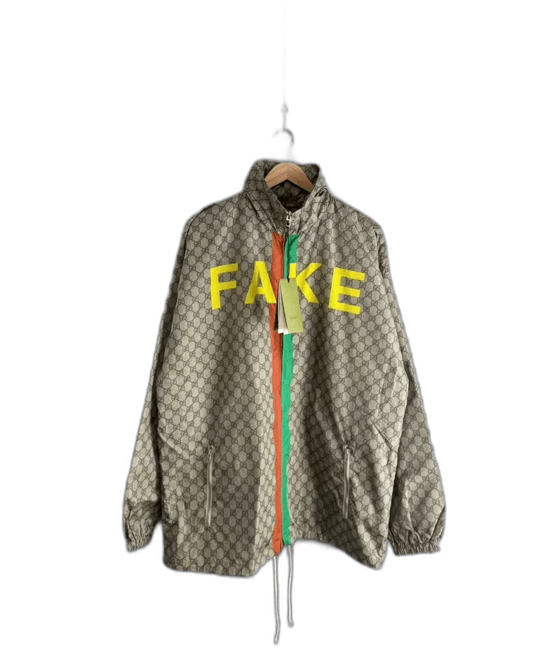 Gucci Gucci Full Print Windbreaker Jacket-yf Size US L / EU 52-54 / 3 - 1 Thumbnail