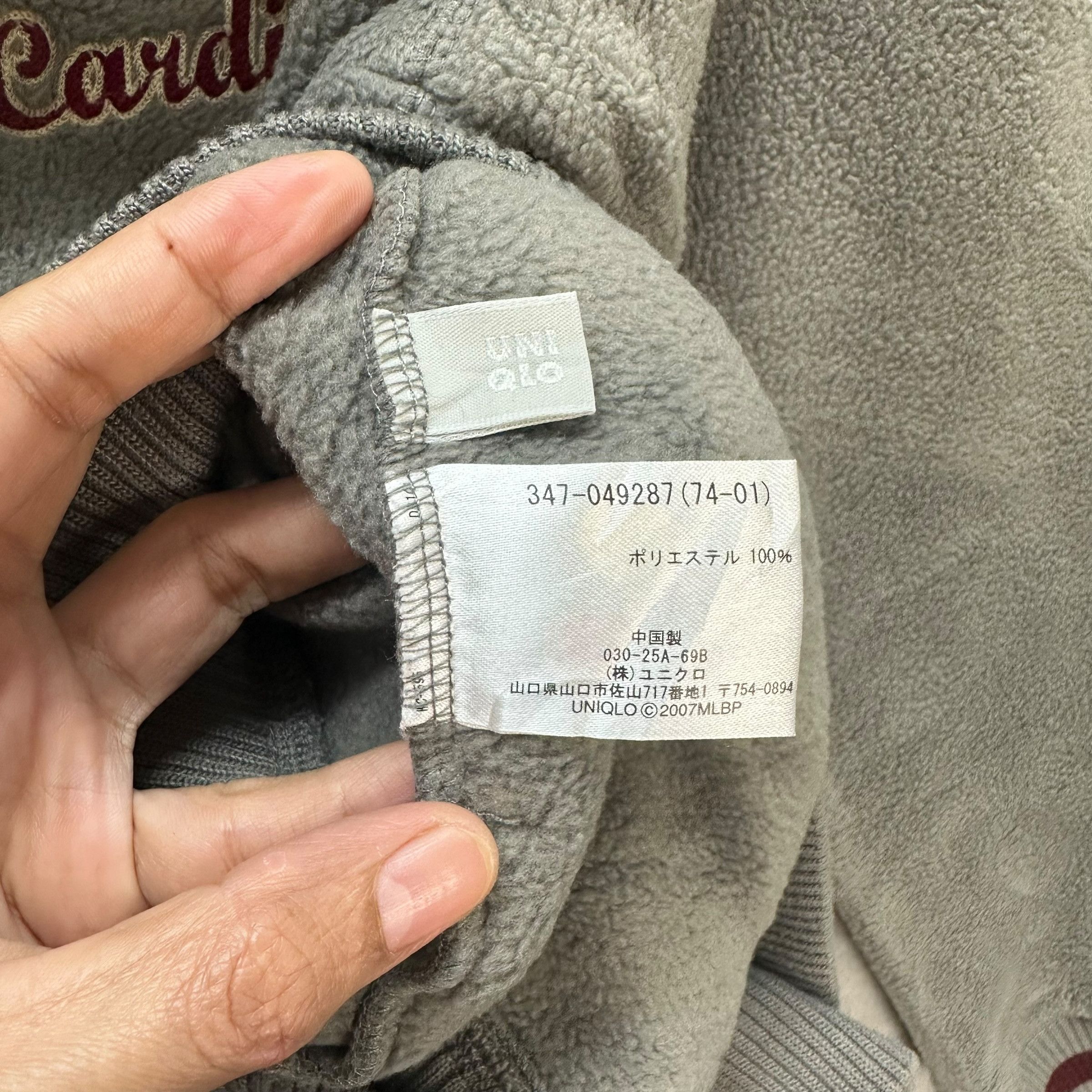MLB MLB ST LOUIS CARDINALS HALF ZIP TURTLE NECK FLEECE #8838-030 Size US M / EU 48-50 / 2 - 10 Thumbnail