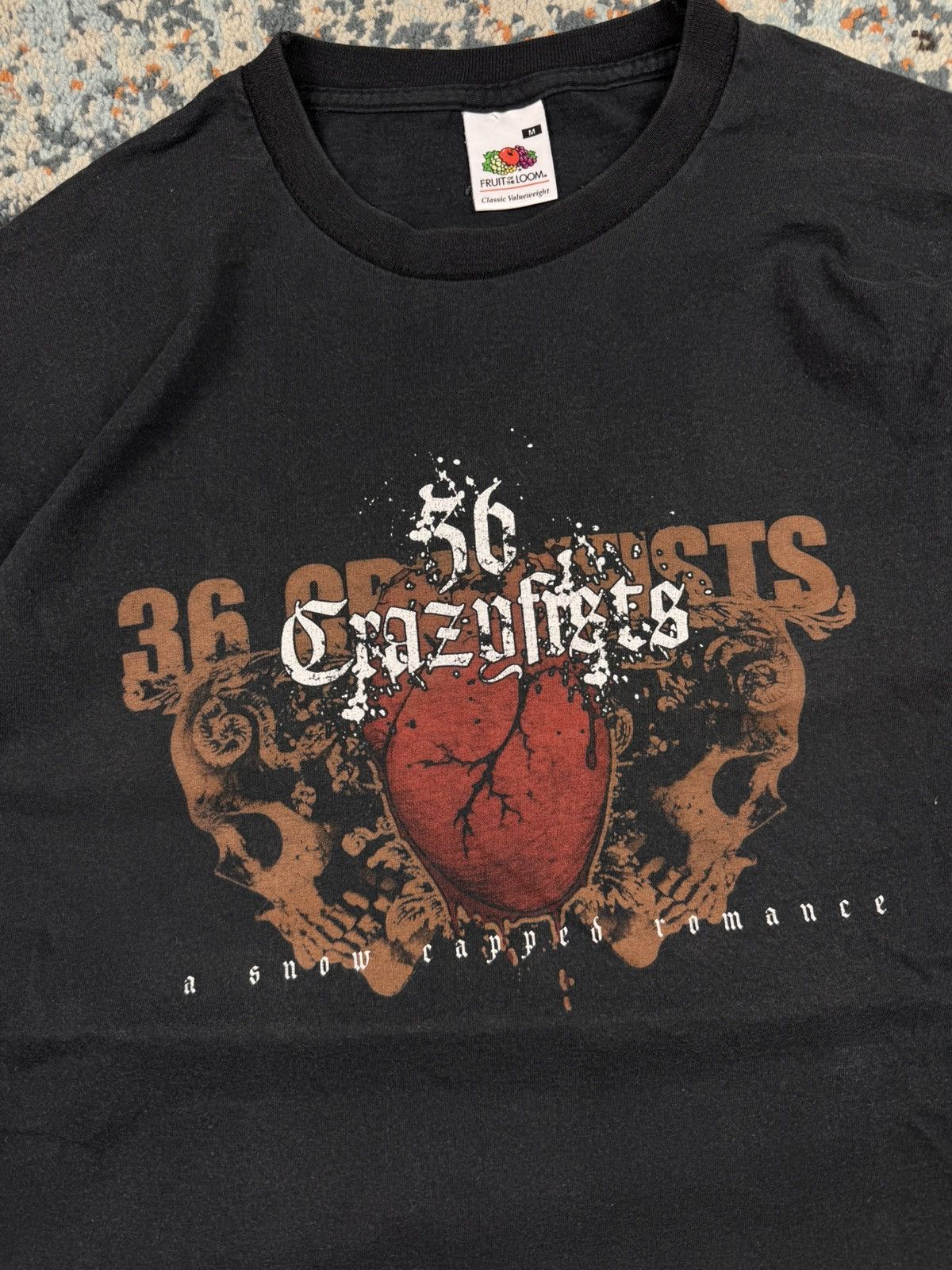 Band Tees × Vintage Vintage 00s 36 Crazyfits a snow capped romance graphic tee Size US M / EU 48-50 / 2 - 4 Thumbnail