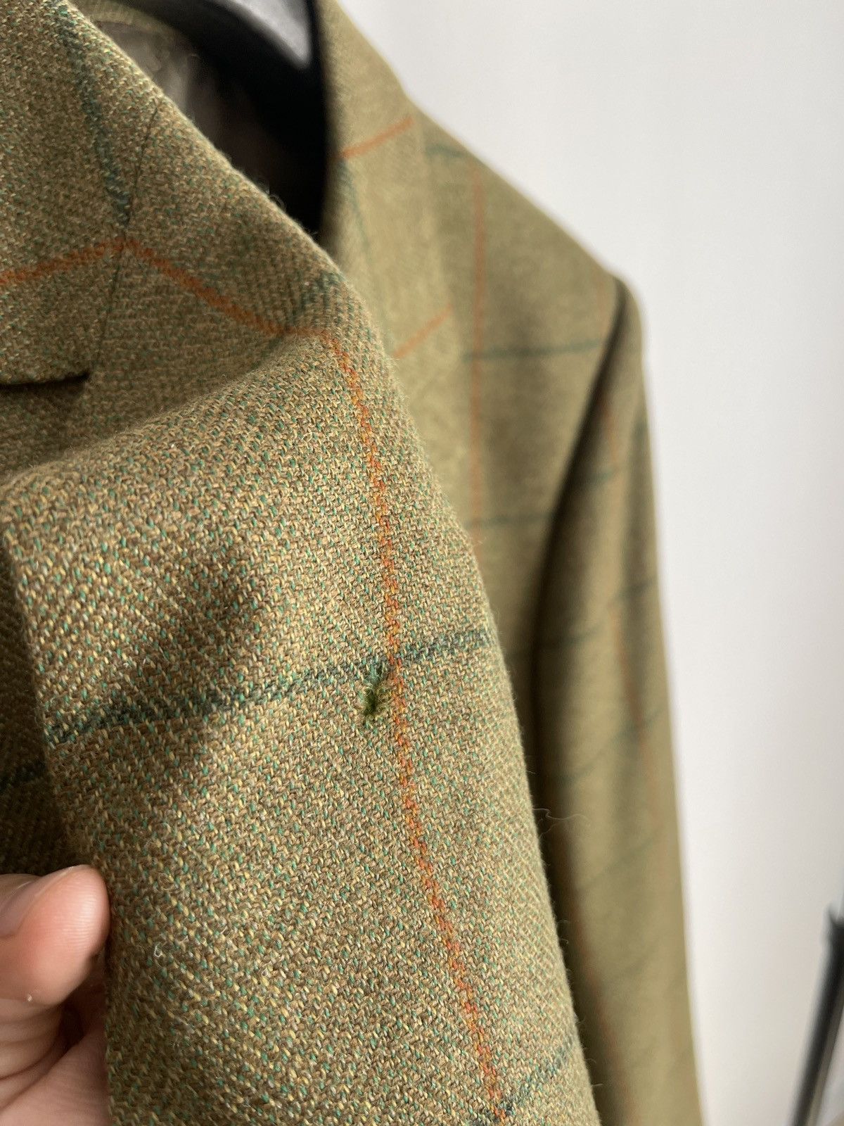 Burberry Vintage Burberry blazer classic jacket wool sport coat Size 48R - 11 Thumbnail