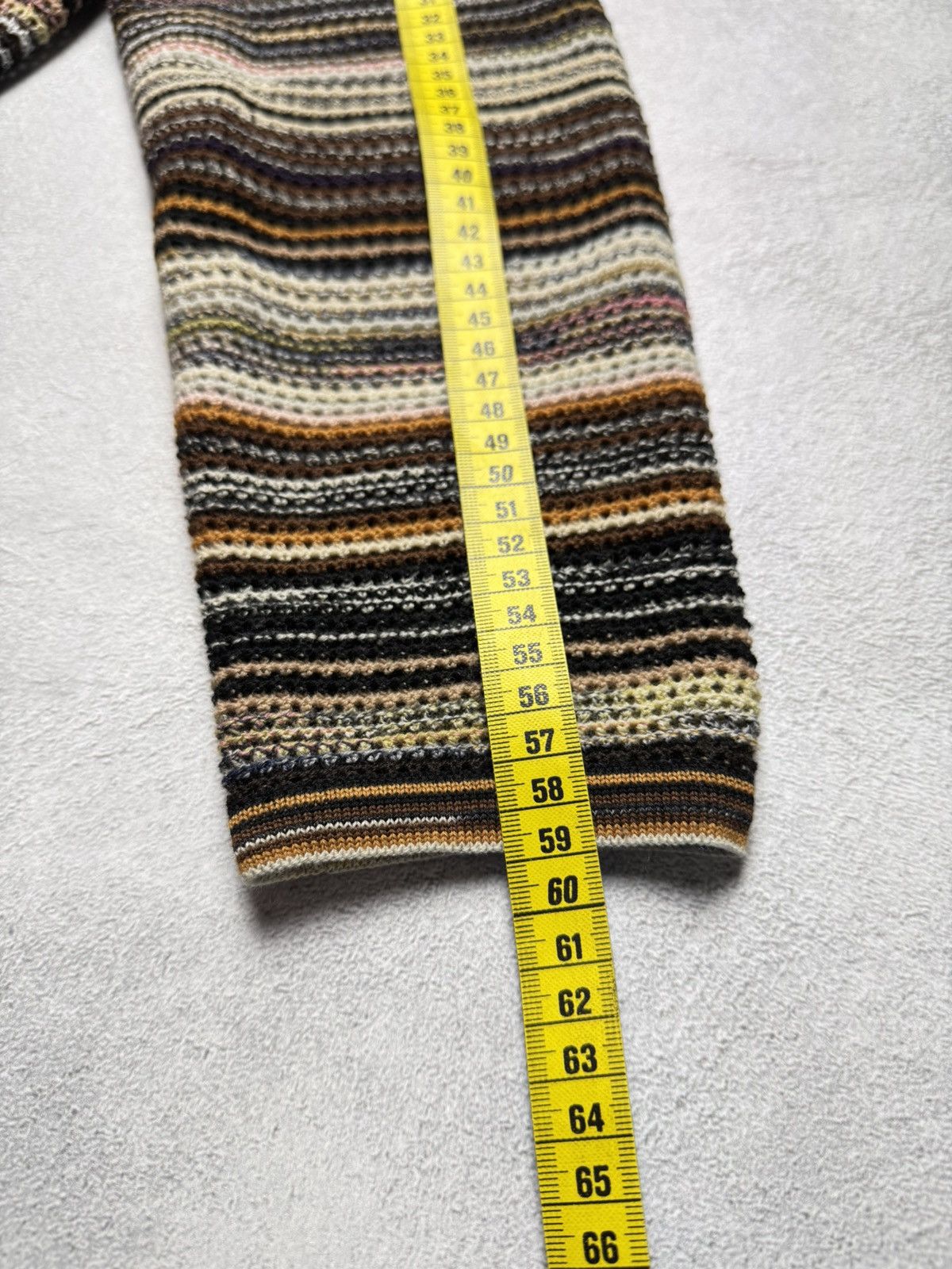 Missoni × Vintage Missoni V-Neck Striped Wool Sweater size 46 Size L / US 10 / IT 46 - 12 Thumbnail