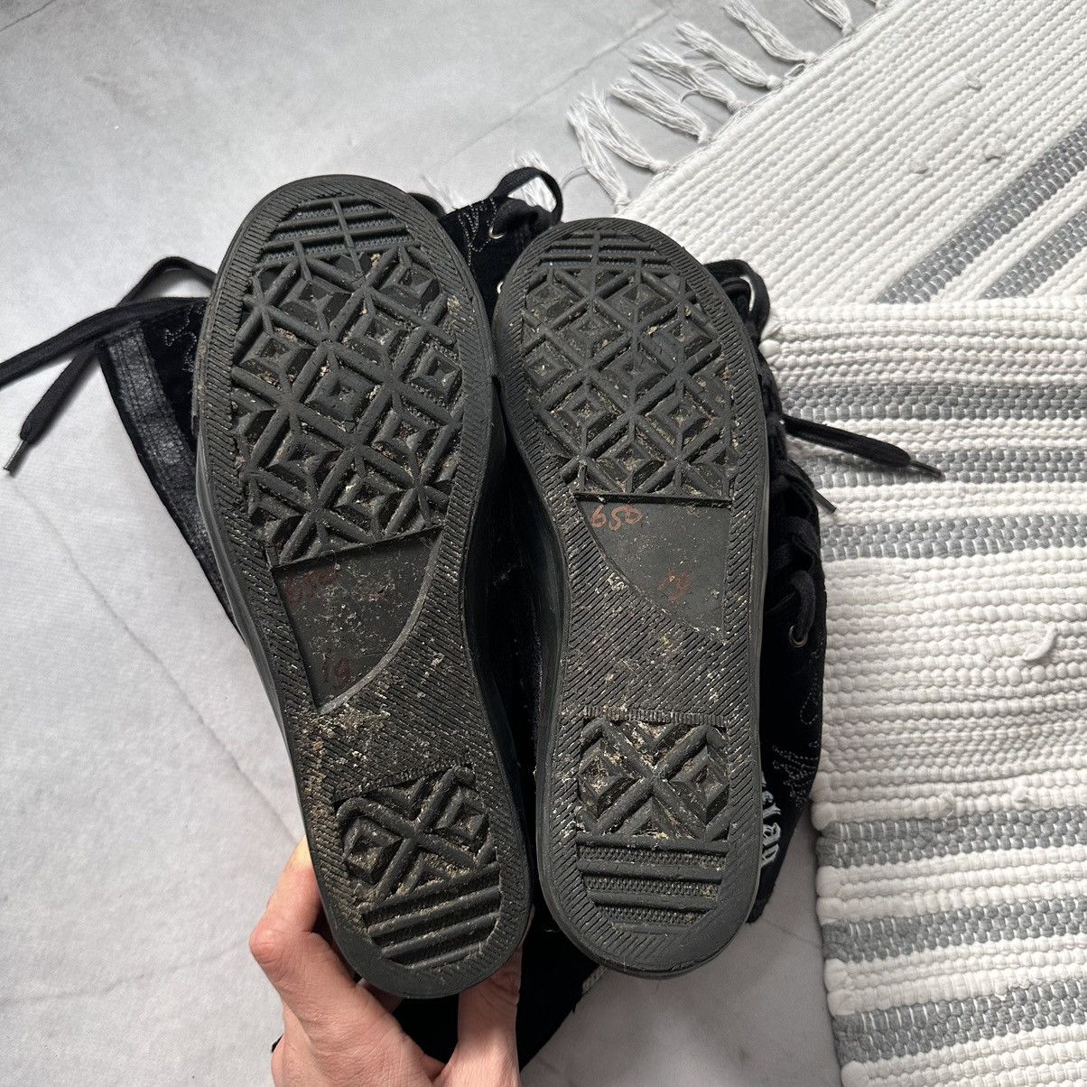 Adidas × Y's Japan Punk Yohji Yamamoto Style Boxing Biker Converse Vibe Size US 9.5 / EU 42-43 - 14 Thumbnail