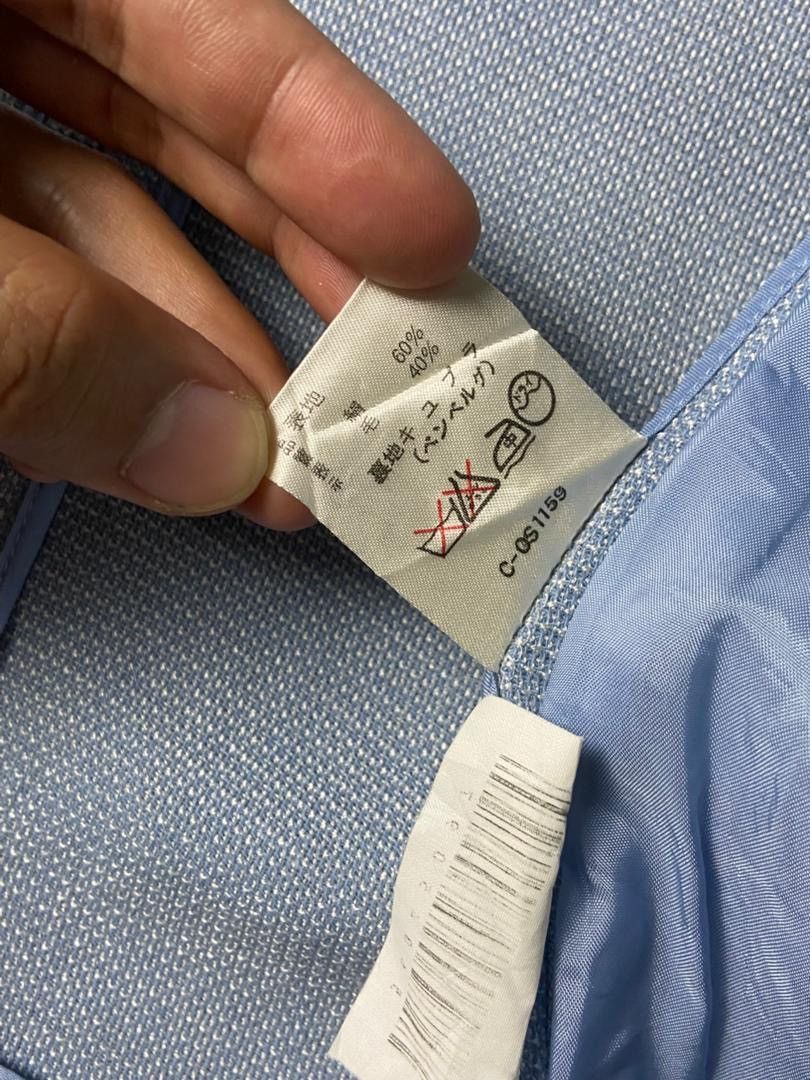 Japanese Brand Nina Ricci Double Breasted Blazer (148) Size US XXS / EU 40 - 7 Thumbnail