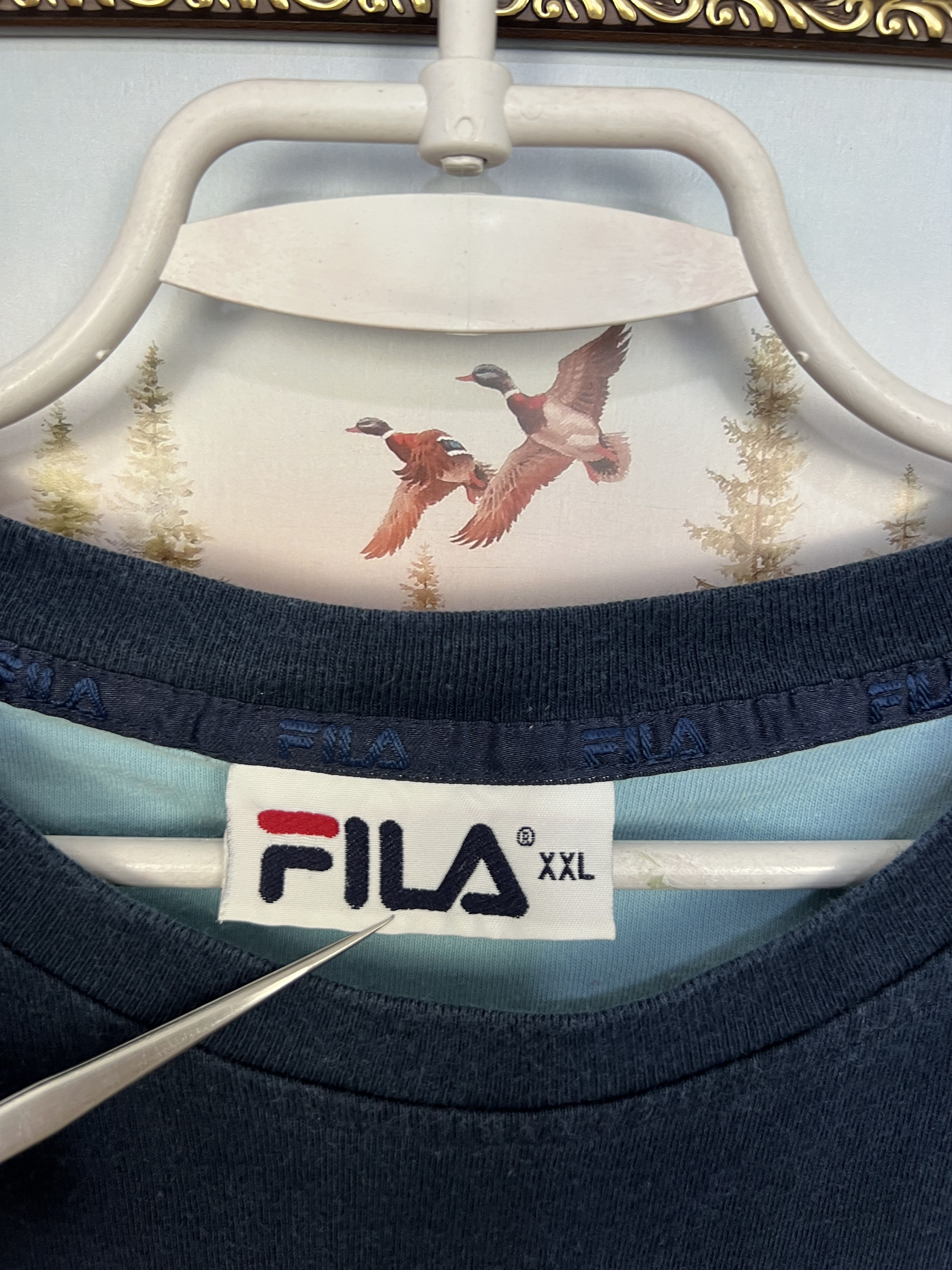 Fila Vintage Fila West Ham United Football Train Shirt Soccer Size US XXL / EU 58 / 5 - 6 Thumbnail