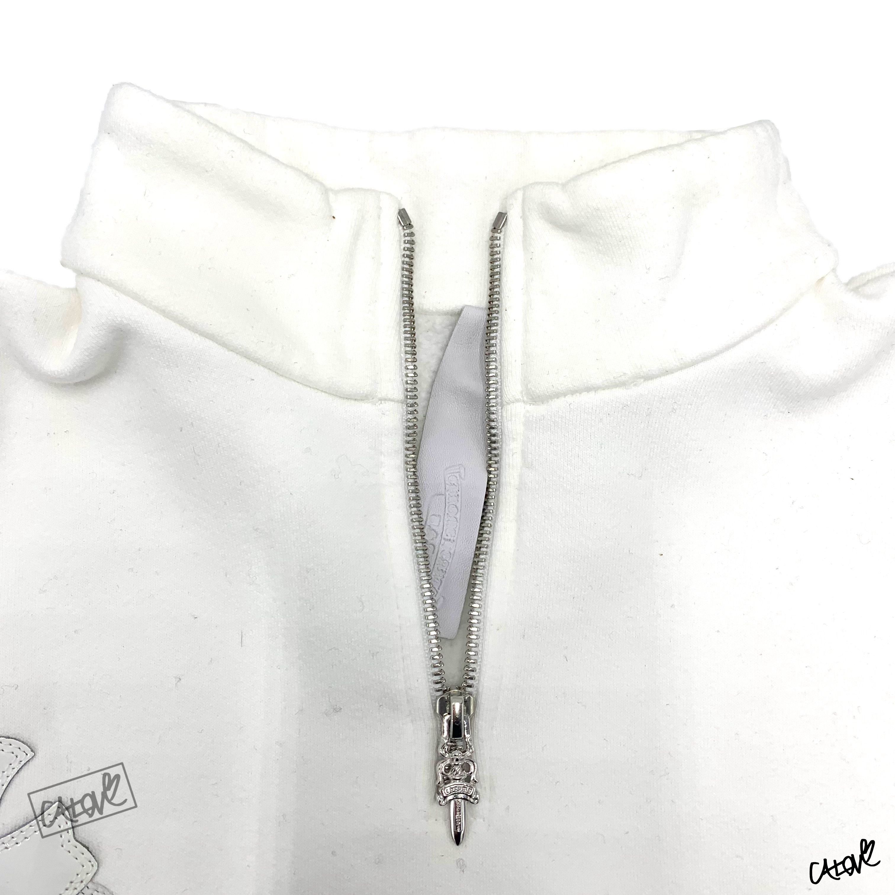 Chrome Hearts 'Gyn w Paper Jam' Half Zip Sweatshirt