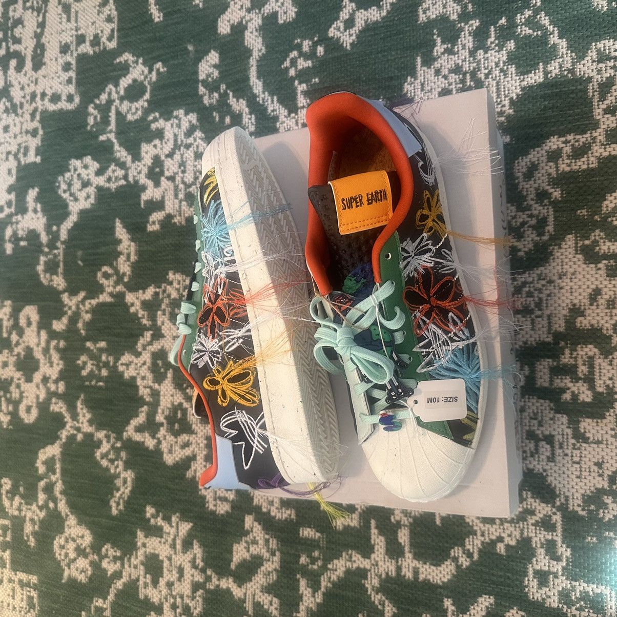 Adidas Adidas Super Earth “White” Size US 10 / EU 43 - 3 Thumbnail