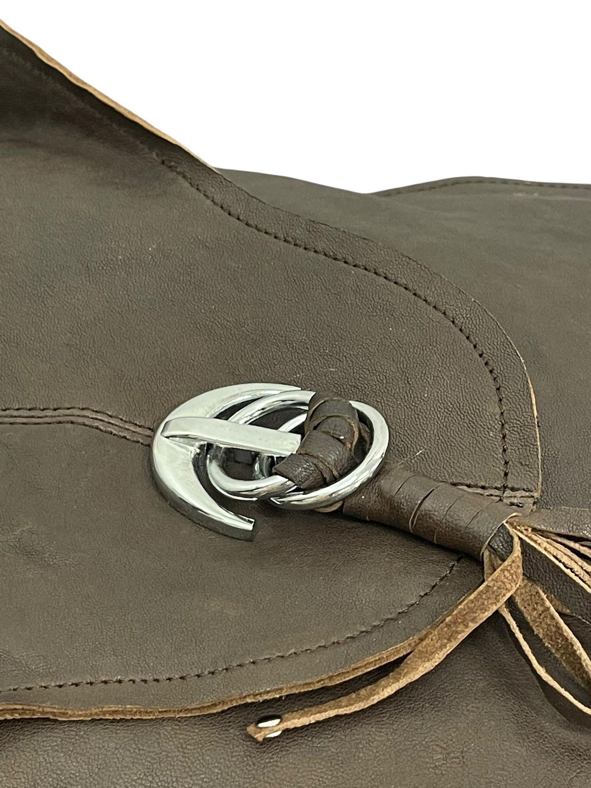 Genuine Leather Full Leather Jazz Party Shoulder Bag 6🟩 Size ONE SIZE - 12 Thumbnail