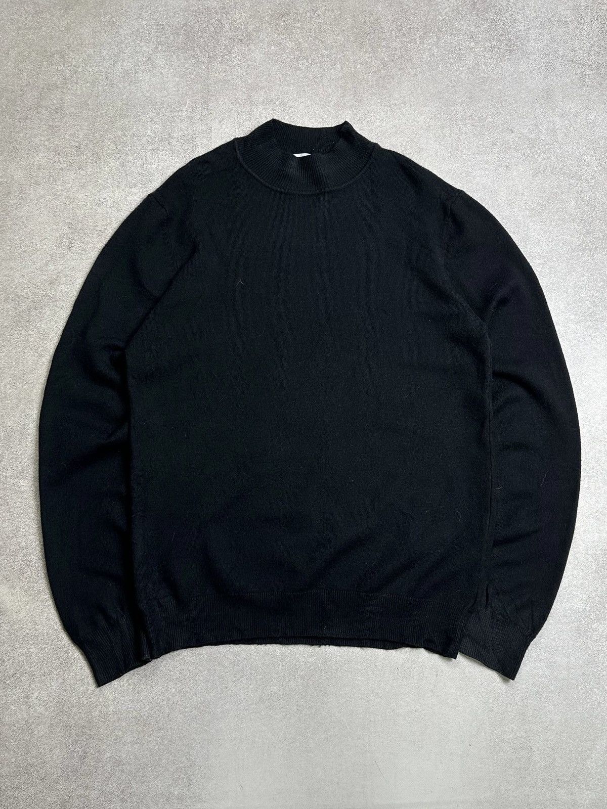 Loro Piana Loro Piana Wool Turtleneck Black Sweater M Size US M / EU 48-50 / 2 - 3 Thumbnail