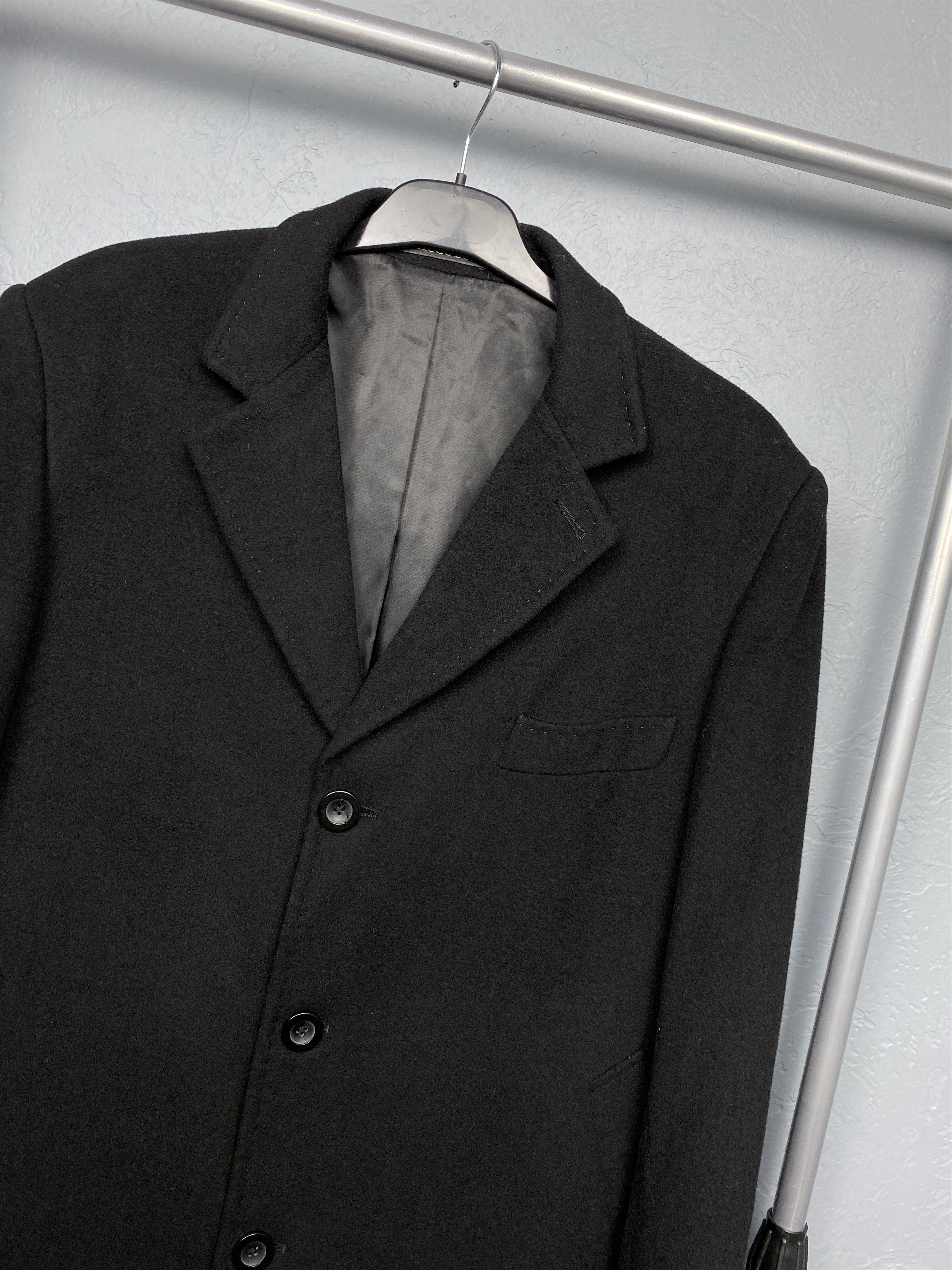 Hugo Boss Hugo Boss Vintage Mens Cashmere Wool Coat Jacket Size US M / EU 48-50 / 2 - 2 Thumbnail